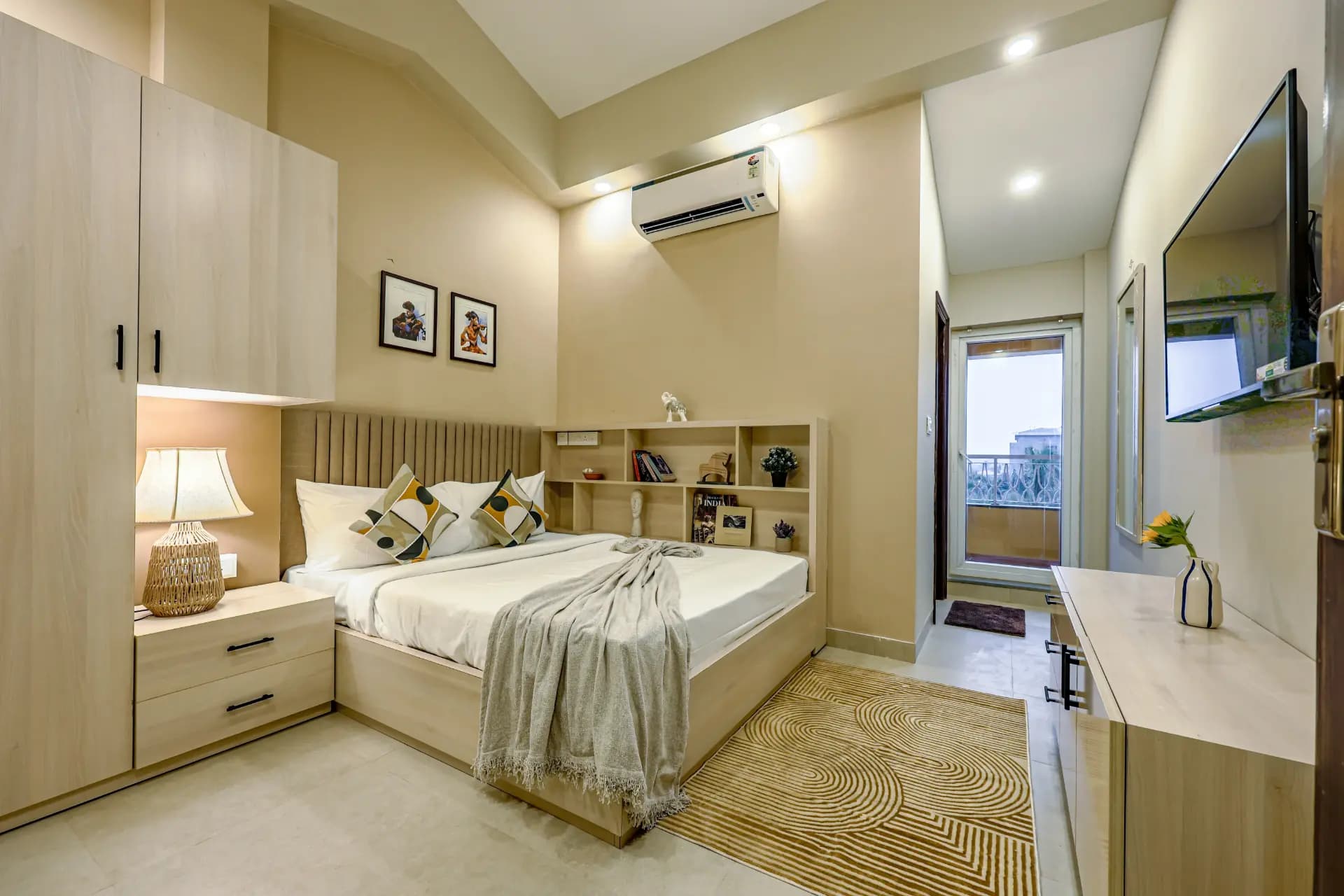 Veera Marina | Charming 3-BHK Apt Near Candolim Beach With Common Pools & Lift  - Image 37