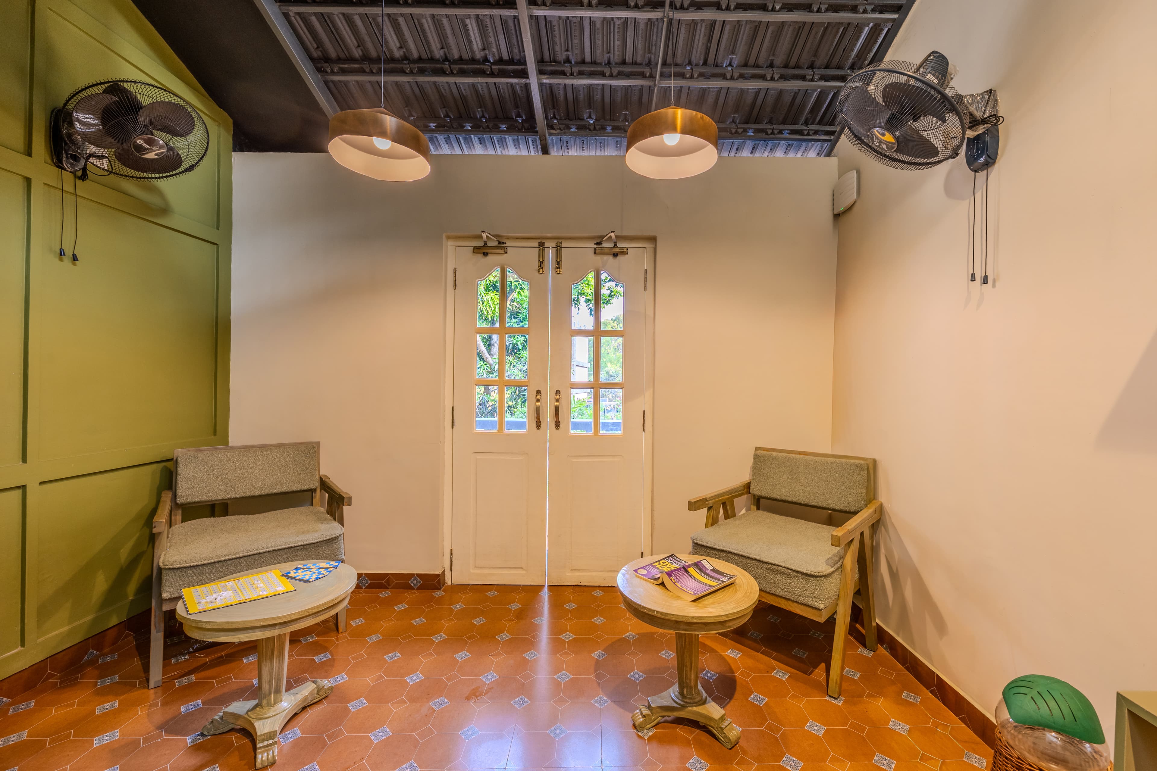 Goan Bliss Junior Suite | Spacious Boutique Suite with Living Room, Private Terrace, Shared Pool, Restro, Spa & Library - Image 25