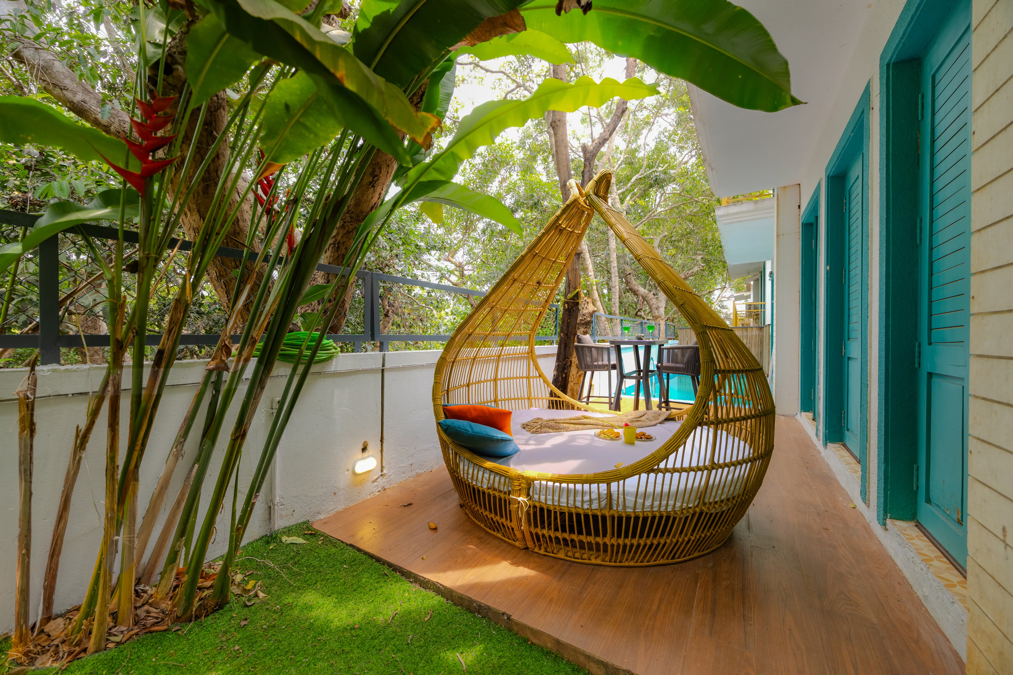 Casa Da Sol | 3-BHK Villa with Private Pool, Lounge Space & Balconies; in a Gated Complex - Image 27