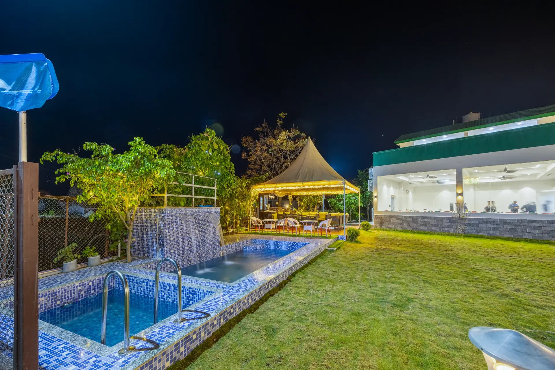 Kingdom Heartz | Elegant Pet-friendly 2-BHK Apartment With Balcony, Common Pool, Common Garden & Restaurant  - Image 25