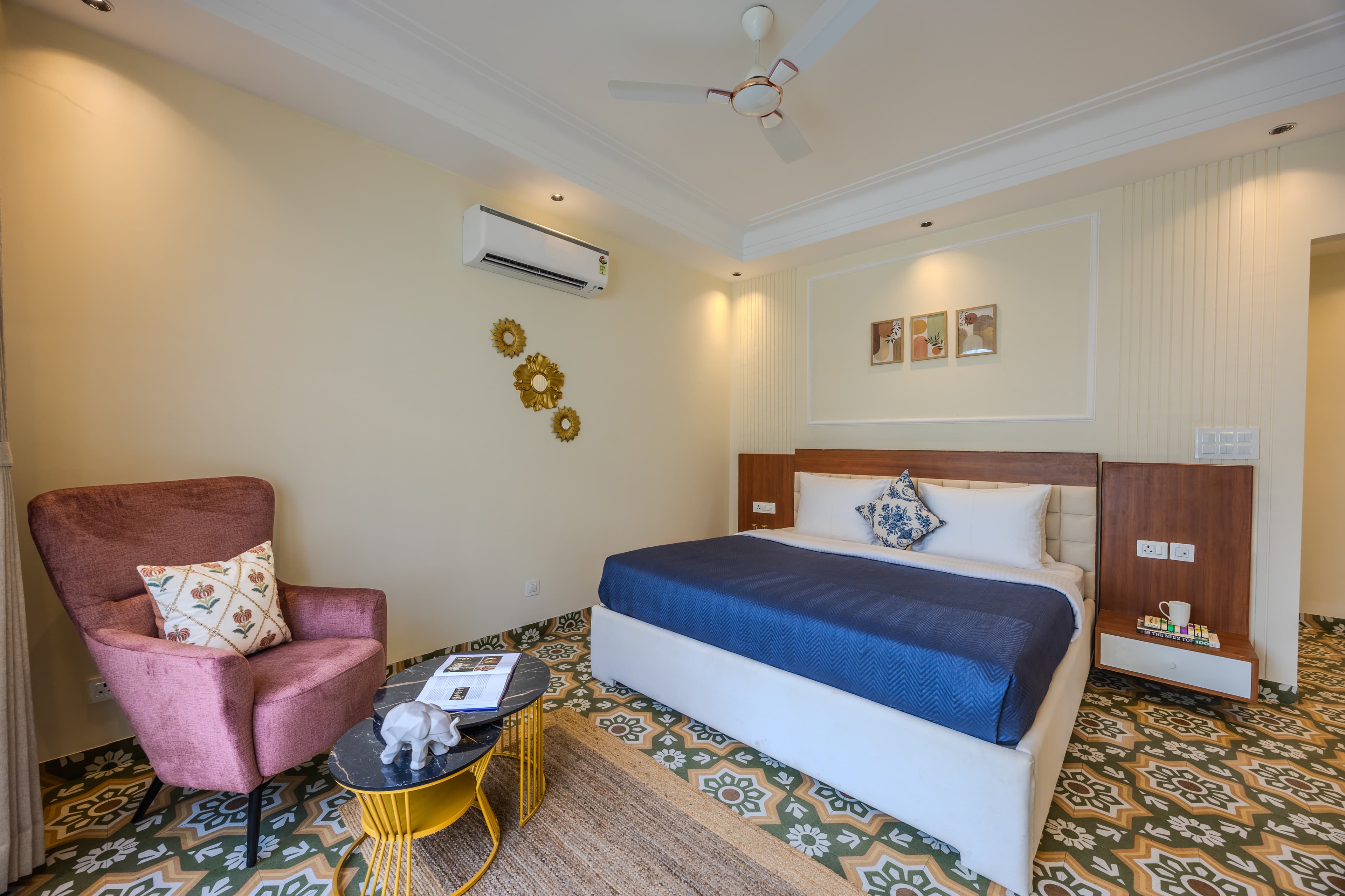 Mistwood Villa | Serene 4 BHK Retreat with Private Pool, Terrace Lounge, Elegant Living Spaces & Outdoor Seating - Image 12