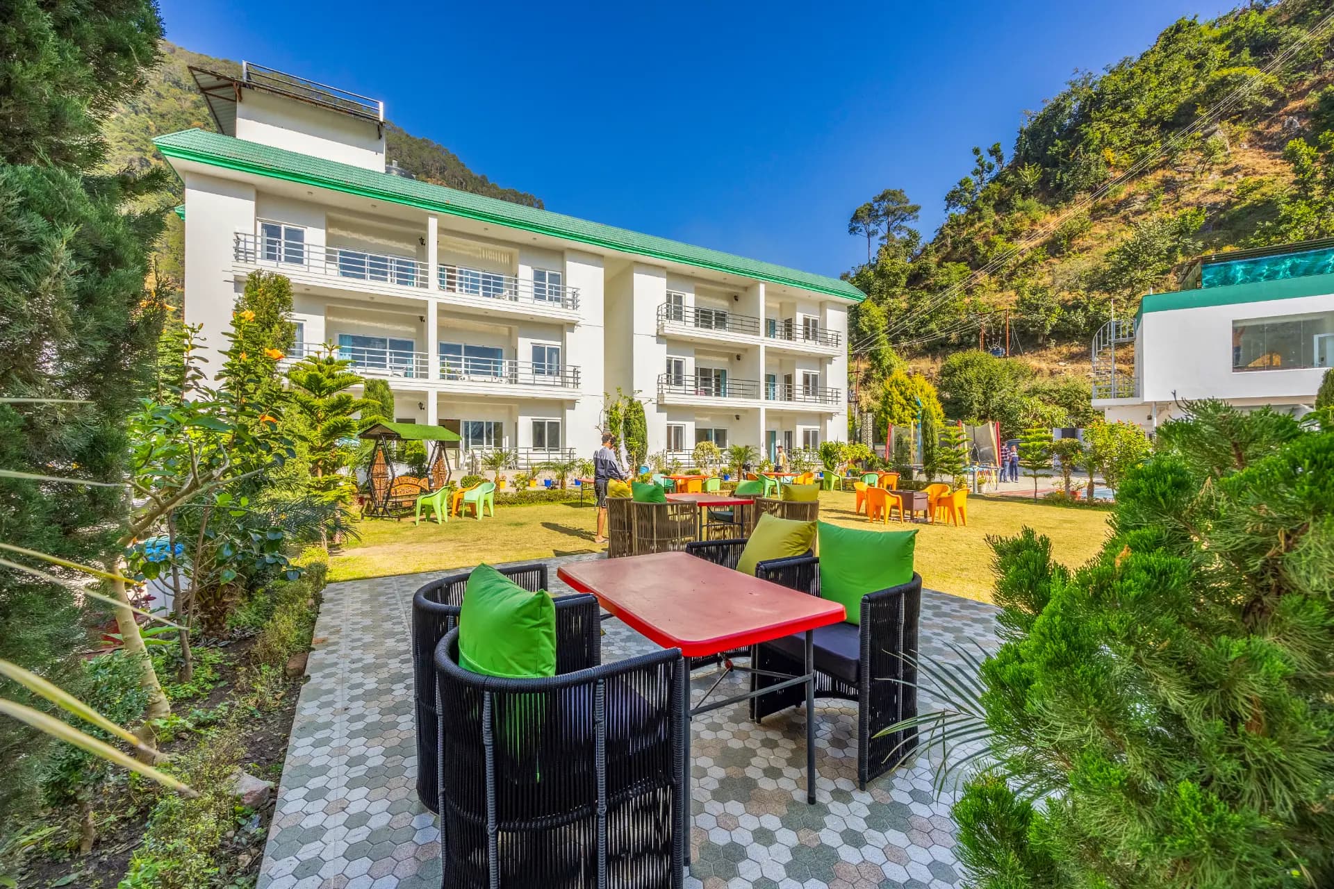 Kingdom Heartz | Elegant Pet-friendly 2-BHK Apartment With Balcony, Common Pool, Common Garden & Restaurant  - Image 23