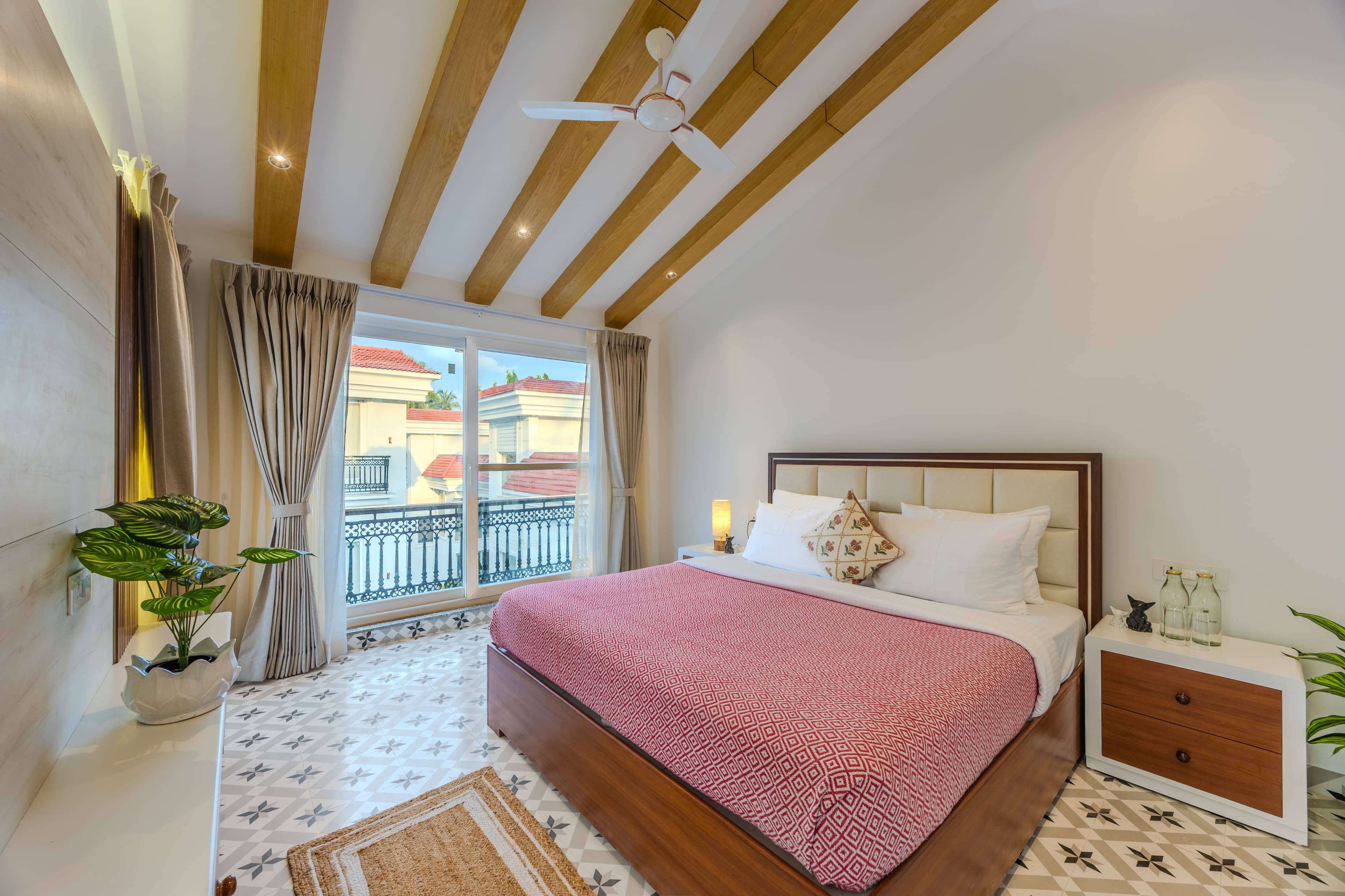 Mistwood Villa | Serene 4 BHK Retreat with Private Pool, Terrace Lounge, Elegant Living Spaces & Outdoor Seating - Image 16