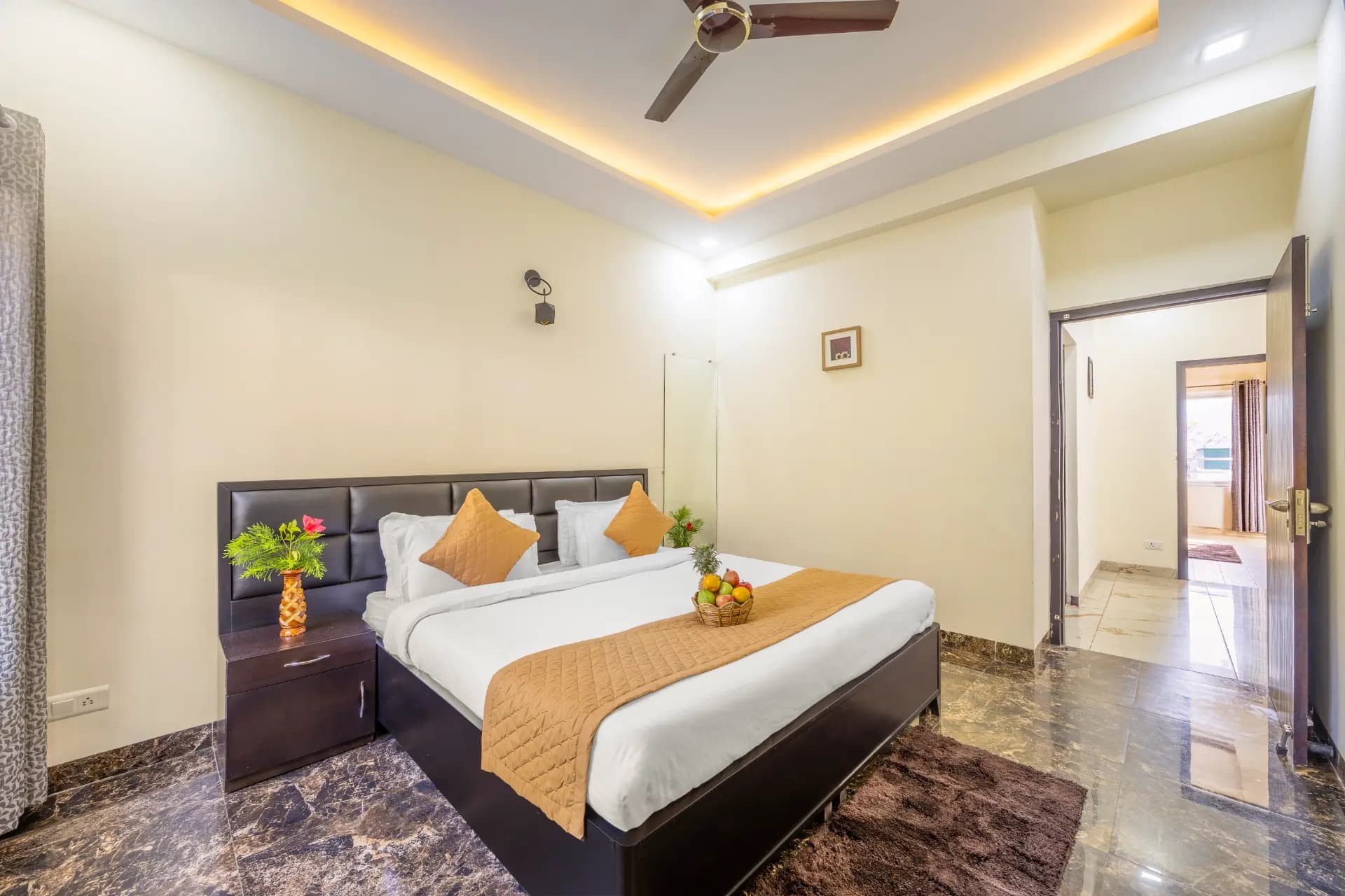 Kingdom Heartz | Elegant Pet-friendly 2-BHK Apartment With Balcony, Common Pool, Common Garden & Restaurant  - Image 13