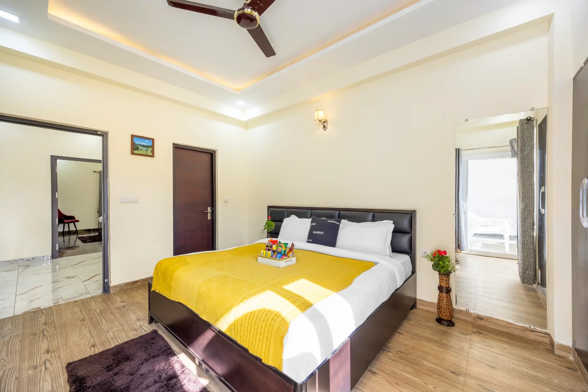 Kingdom Heartz | Elegant Pet-friendly 2-BHK Apartment With Balcony, Common Pool, Common Garden & Restaurant  - Image 10