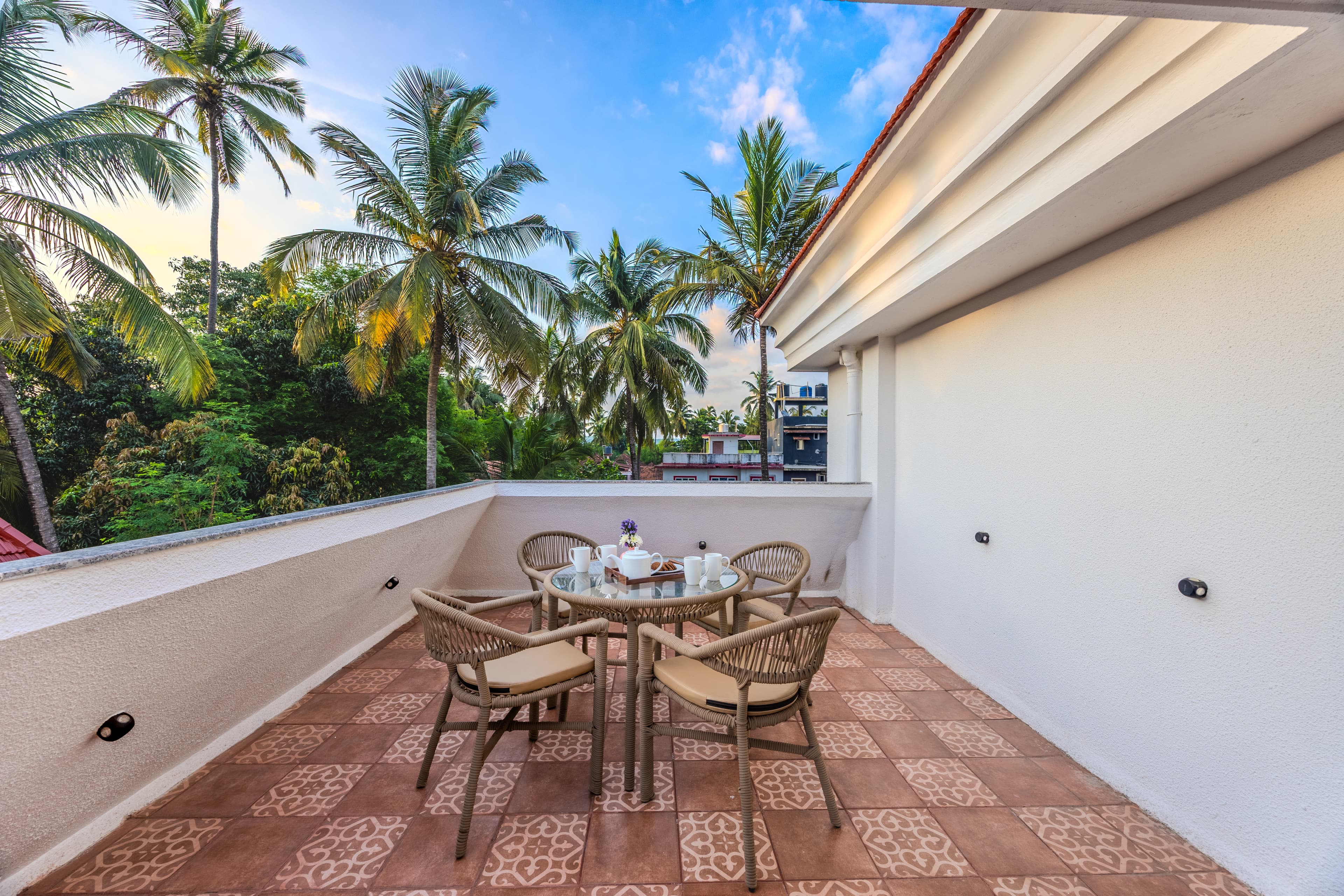 Mistwood Villa | Serene 4 BHK Retreat with Private Pool, Terrace Lounge, Elegant Living Spaces & Outdoor Seating - Image 5