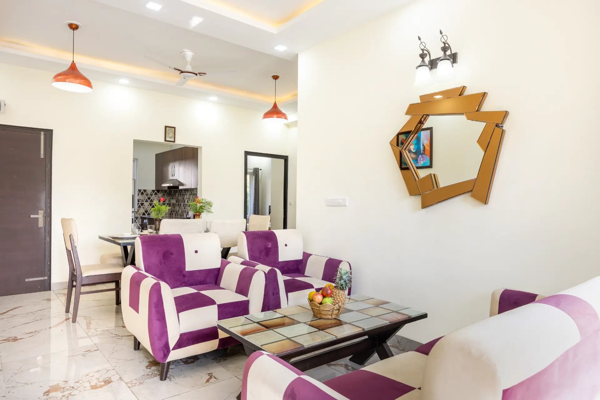 Kingdom Heartz | Elegant Pet-friendly 2-BHK Apartment With Balcony, Common Pool, Common Garden & Restaurant  - Image 15