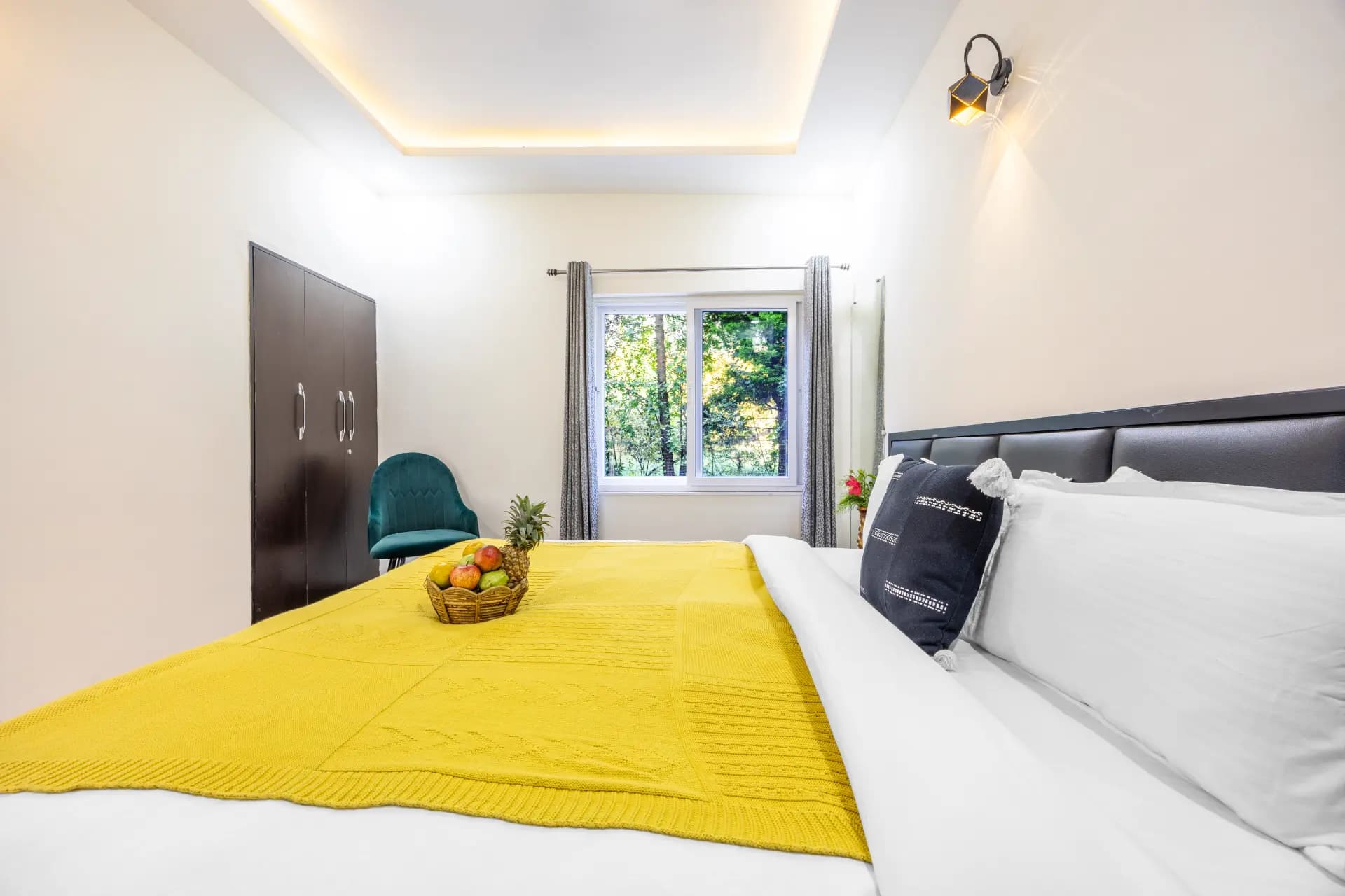 Kingdom Heartz | Elegant Pet-friendly 2-BHK Apartment With Balcony, Common Pool, Common Garden & Restaurant  - Image 9