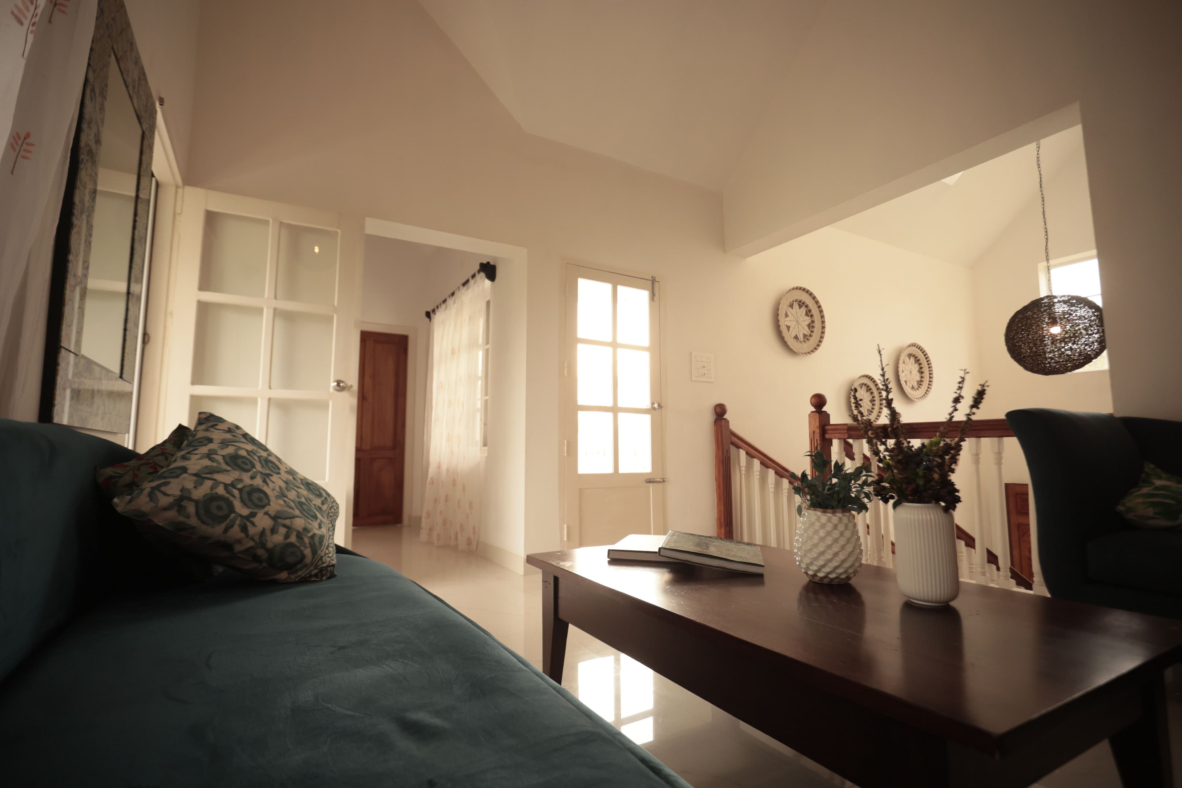 Palliath House |3-BHK With, Living Lounge, Patio, Shared Lawn and 3 Natural Ponds | Near Andhakaranazhi Beach - Image 9