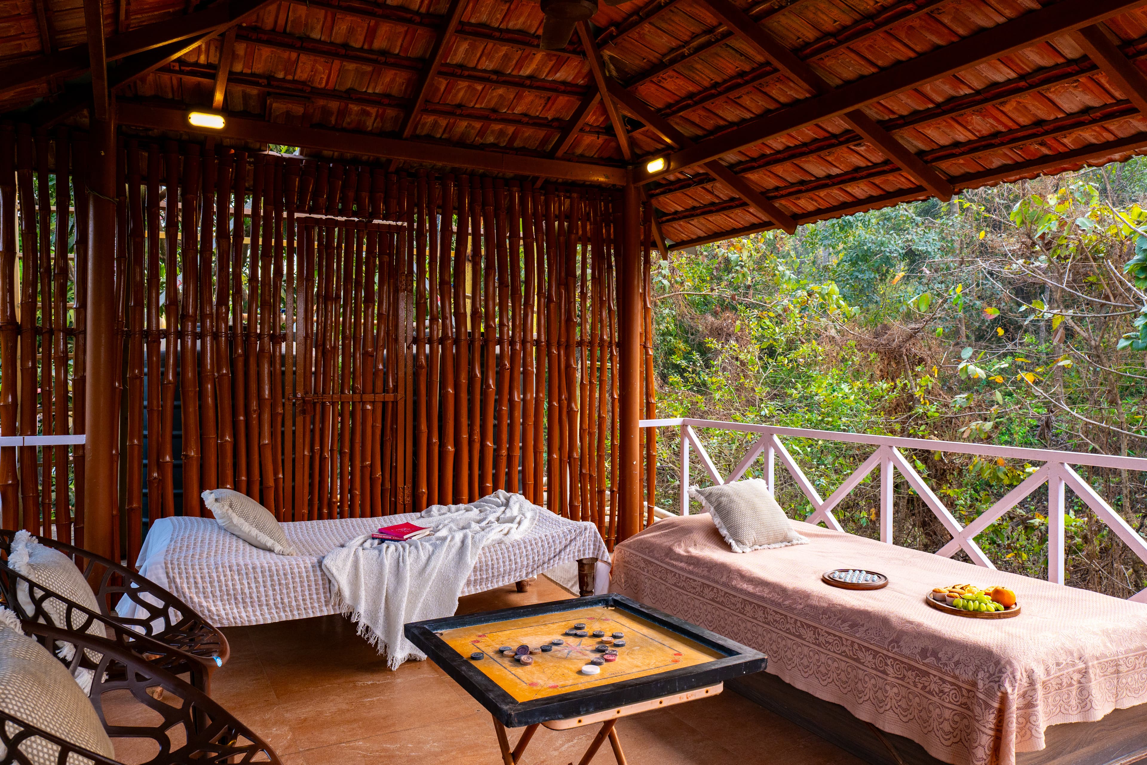 Valdivian Villa | 3-BHK with Verandah, Temple and Machan - Image 6