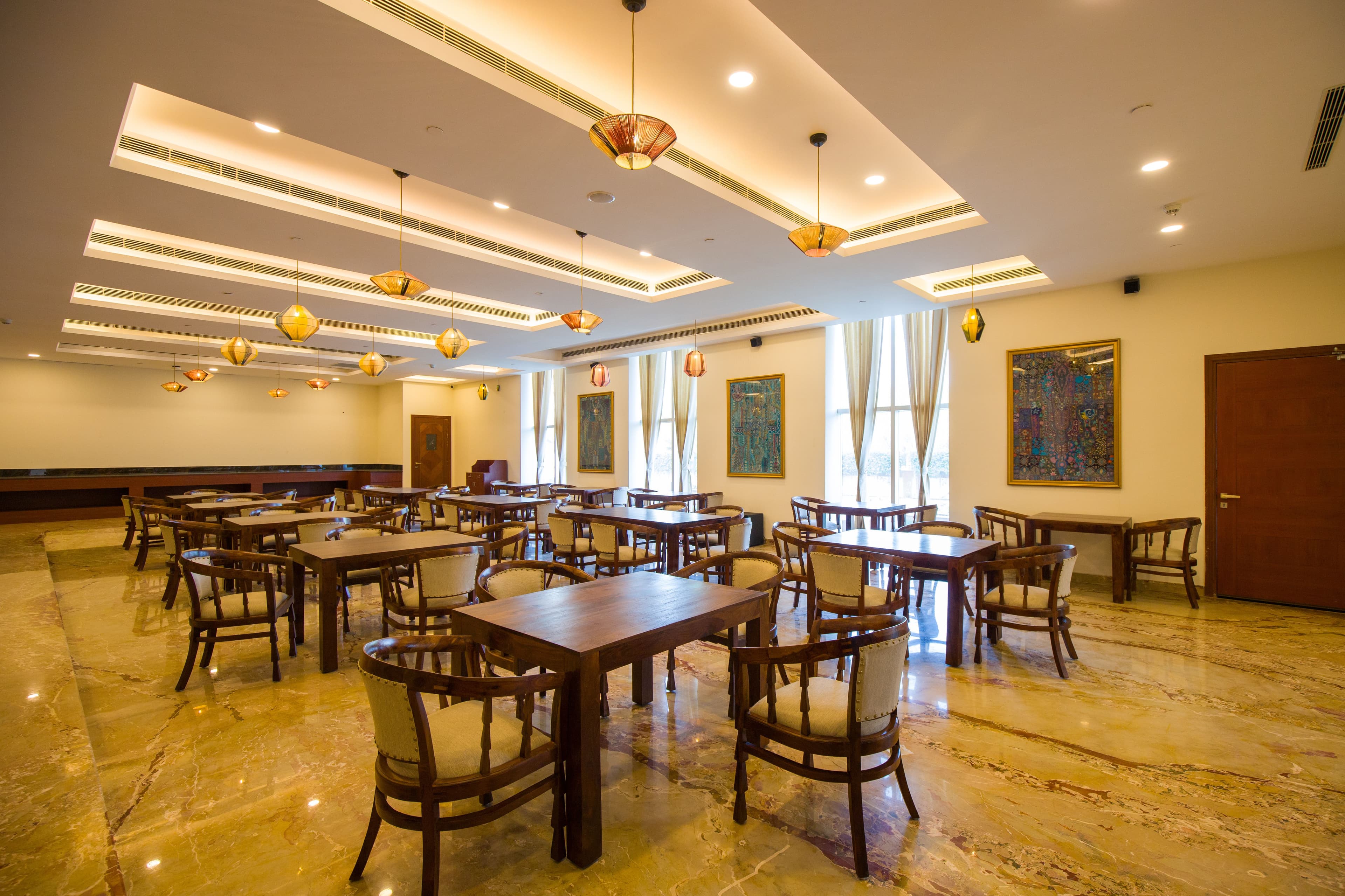 Eternal Oasis City View Suite | Serene 1-Room With Restaurant & Celebration Venue | Golf Course Road - Image 12