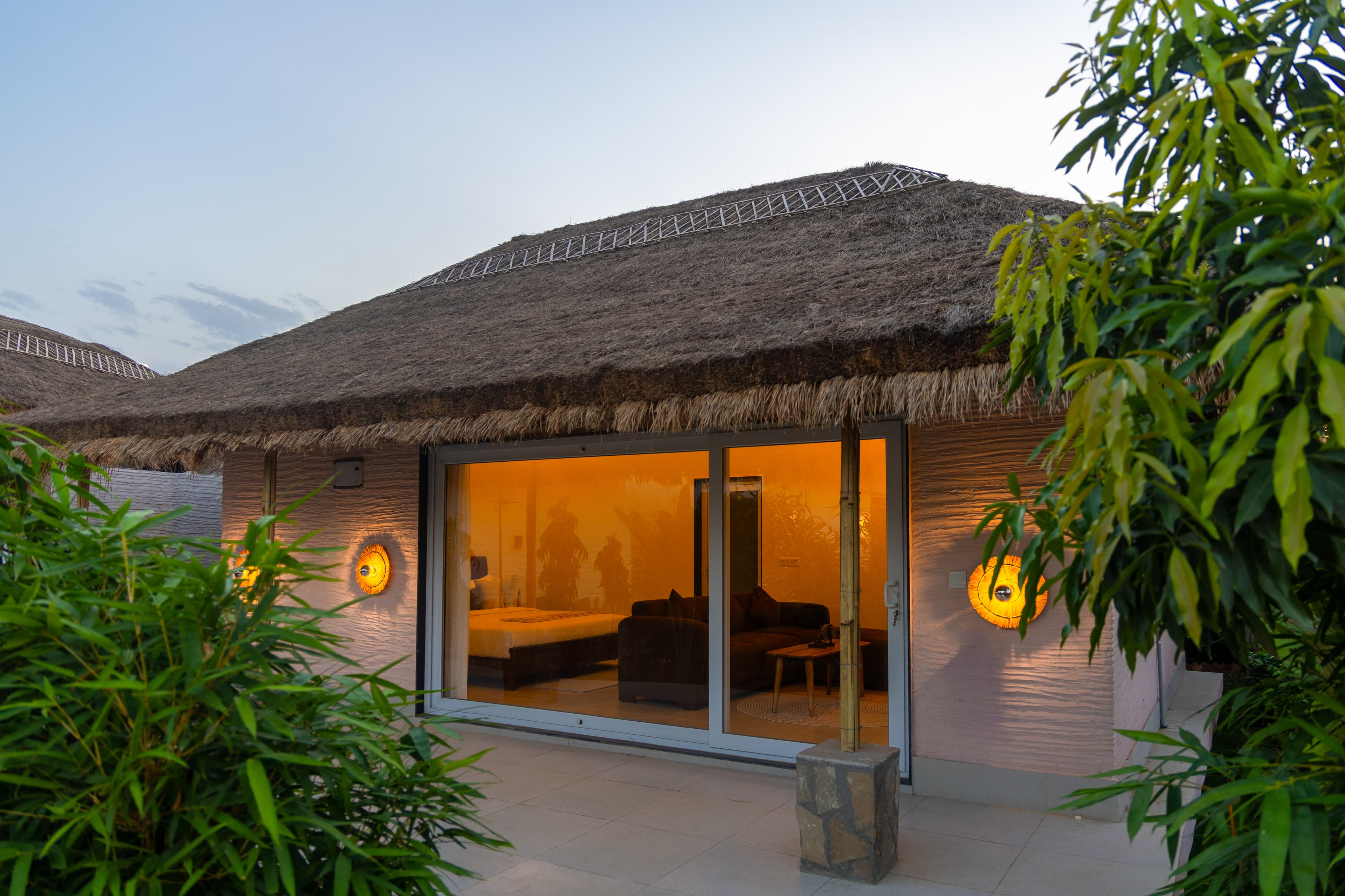 Kimaya Kove | Hut-Style Cottage with Open-Air Shower, Shared Pool, Restaurant, and Garden in Boutique Resort - Image 8