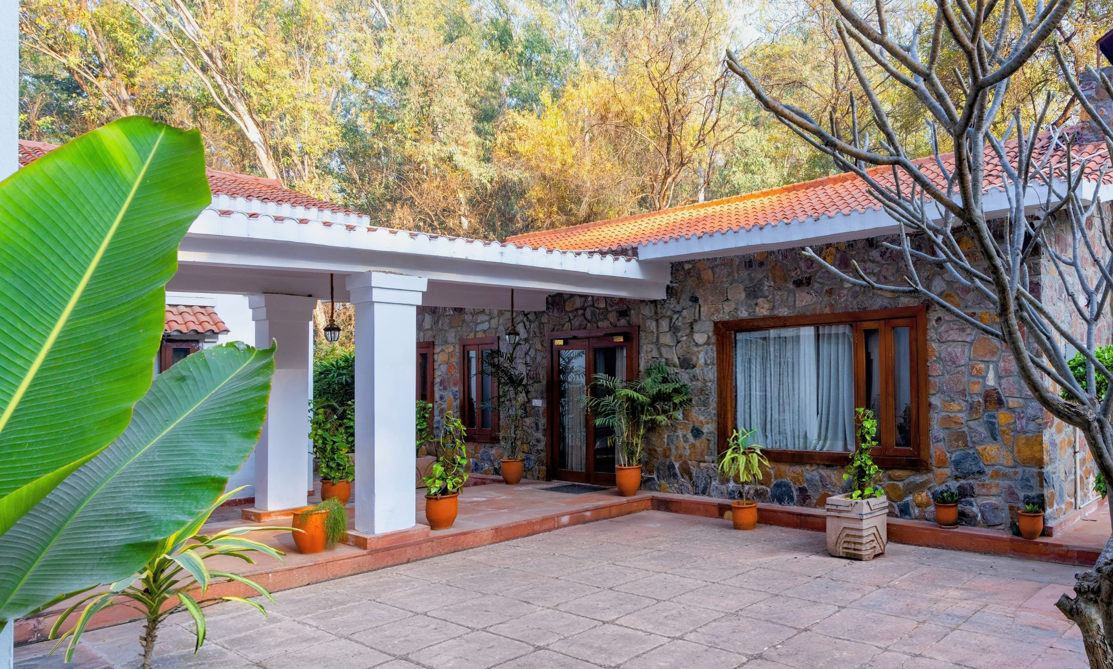 Aravalli Reserve The Lotus | Pet-friendly 3-BHK Villa with Private Pool, Lotus Pond, Gazebo & Jacuzzi - Image 7