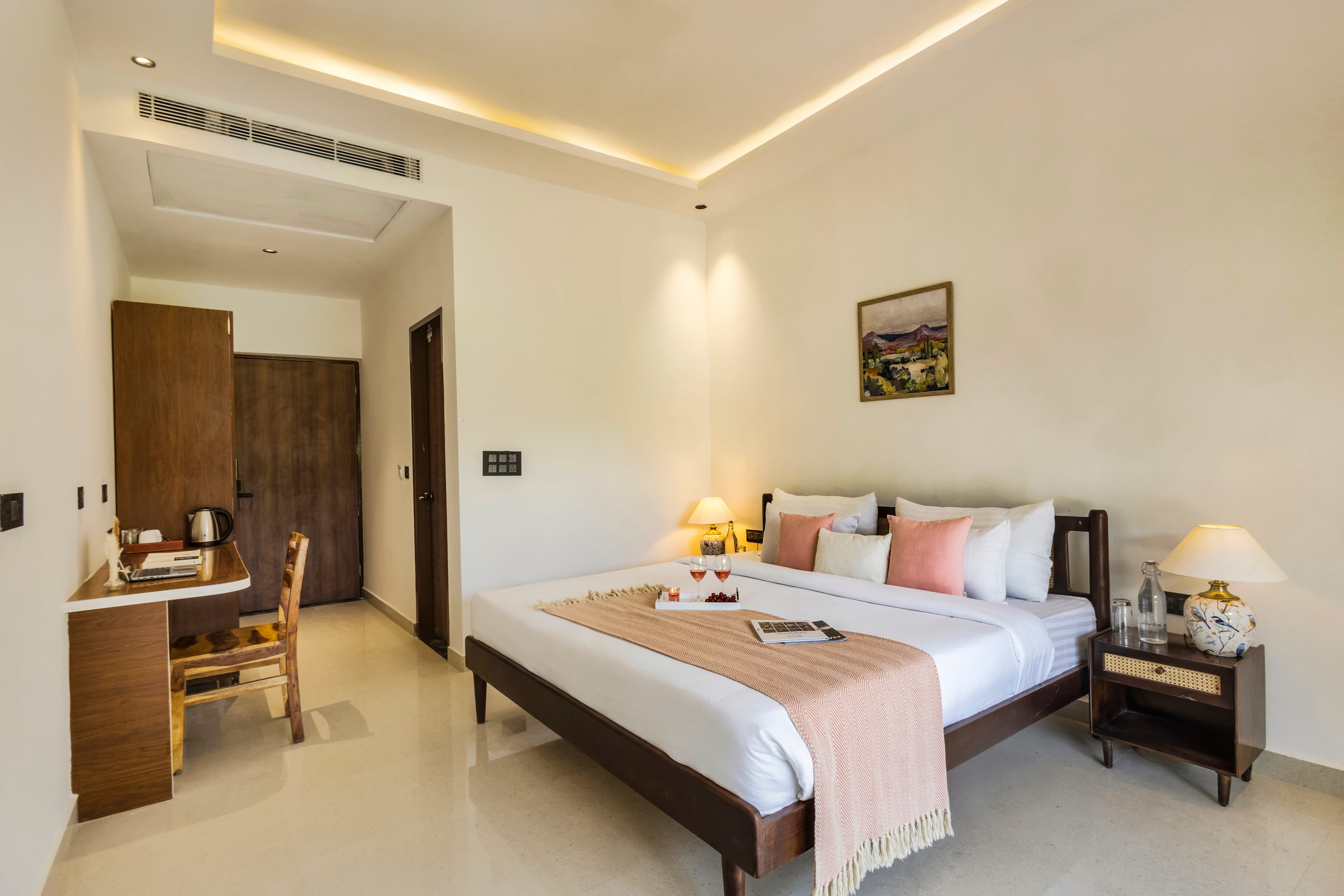 Aanandam Villas and Resort | Pet-friendly Super Deluxe Room With Shared Pool, Restro & Garden - Image 8