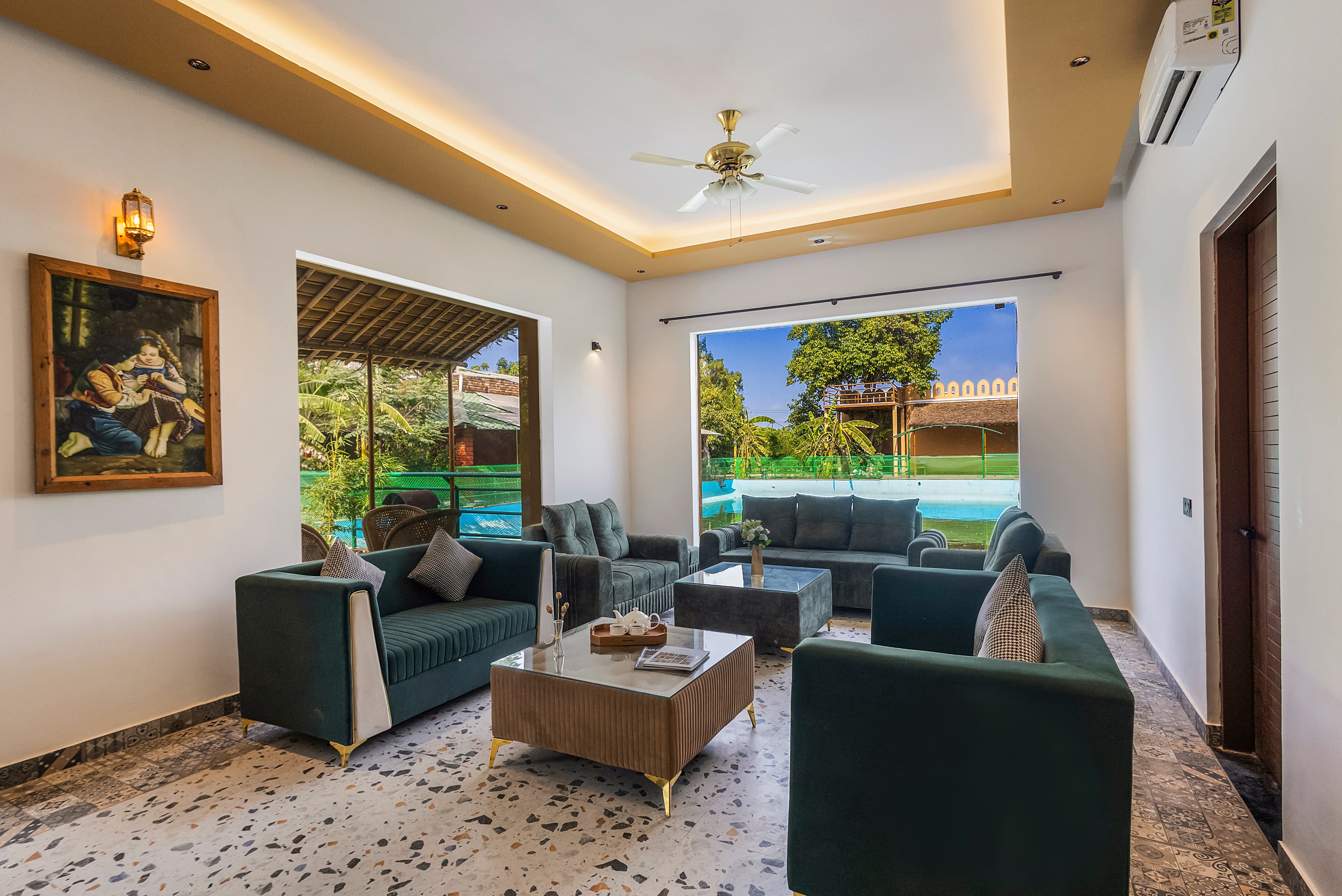Aanandam Villas and Resort | Pet-friendly Super Deluxe Room With Shared Pool, Restro & Garden - Image 24
