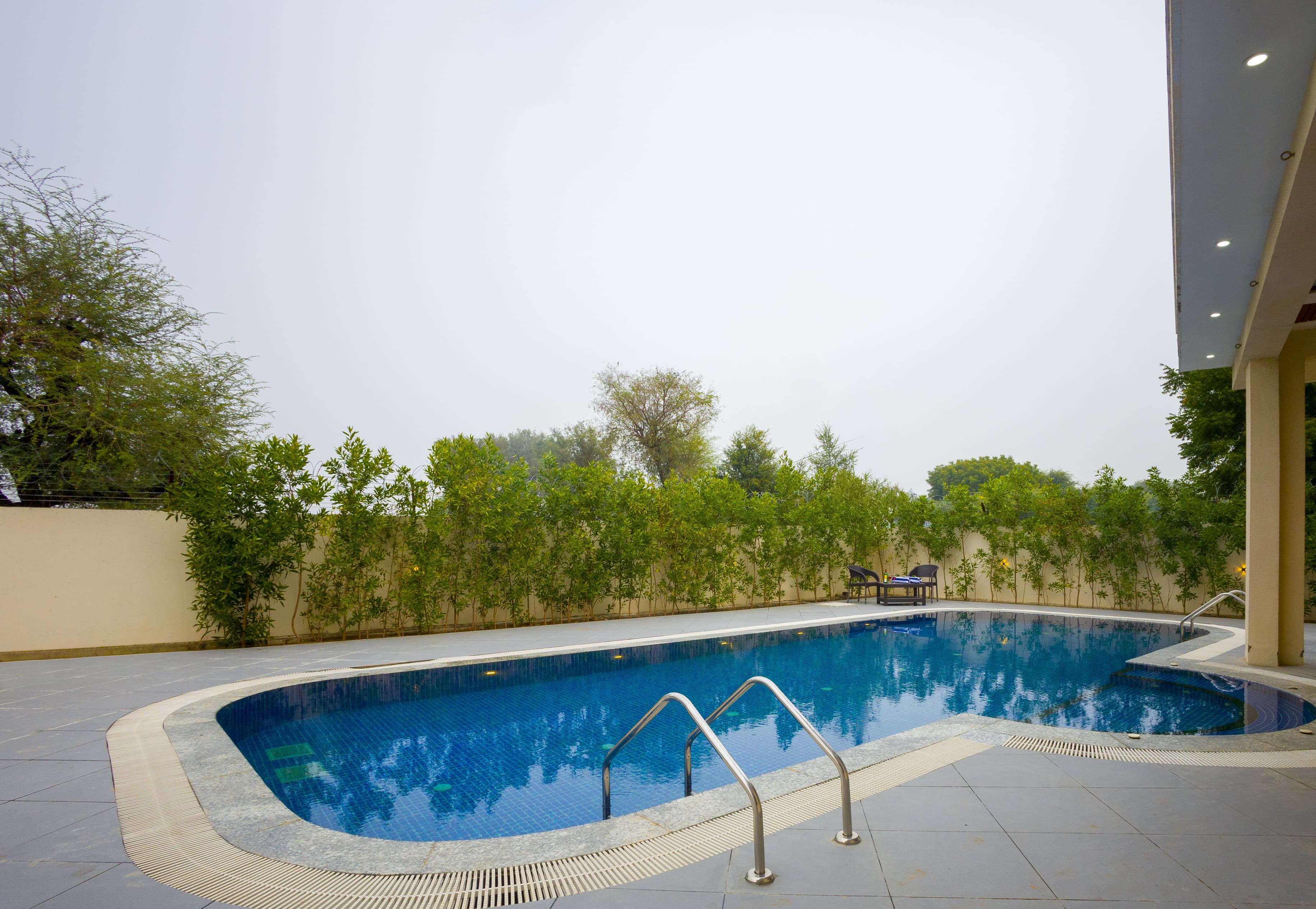 Lush Haven | Chic 4-BHK Retreat with Private Pool, Terrace & Landscaped Garden | Pet-friendly - Image 22