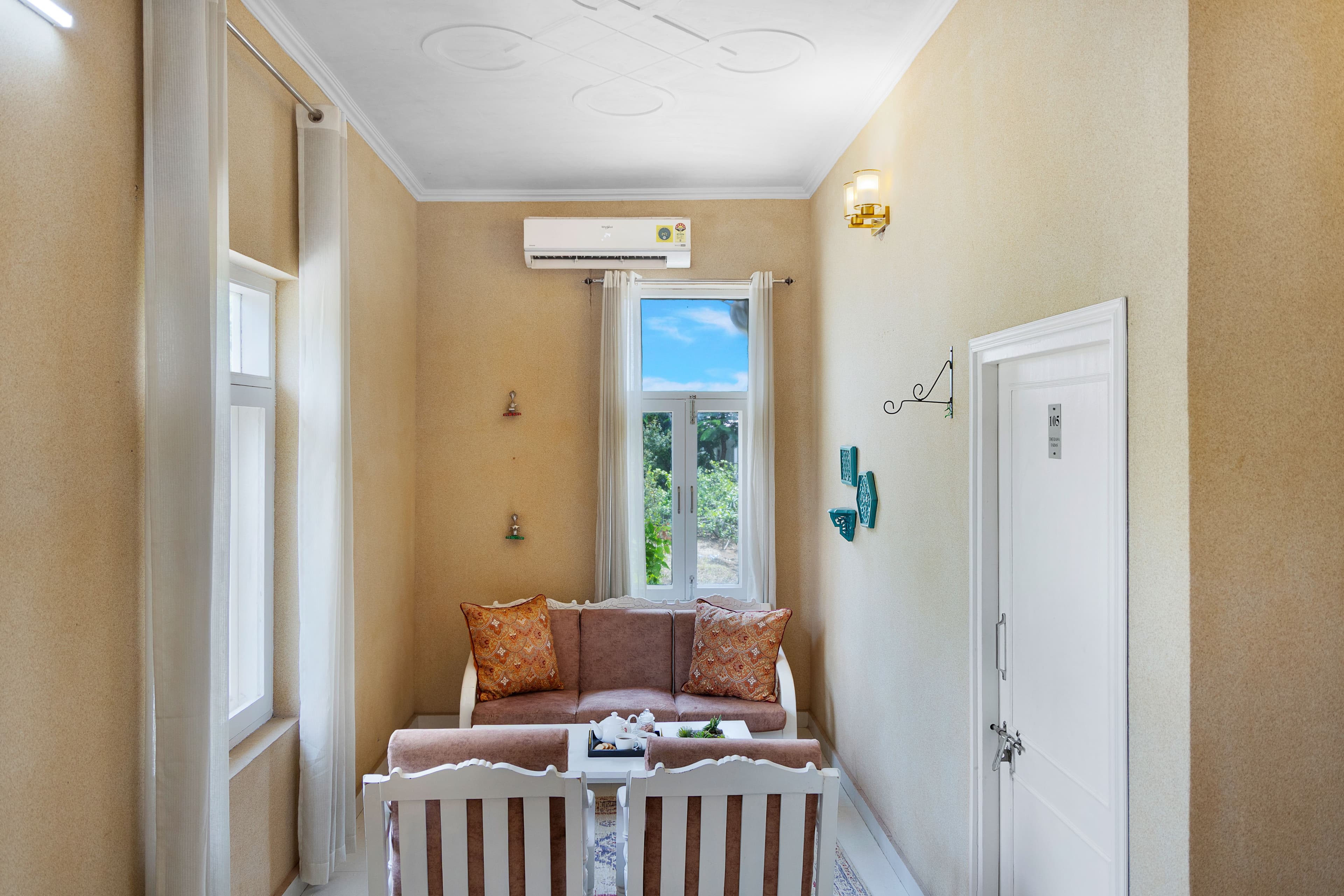 Raha Farms | 2-BHK Pet-friendly Retreat with a Garden, Shared pool, Restaurant, Library, & Game zone - Image 38