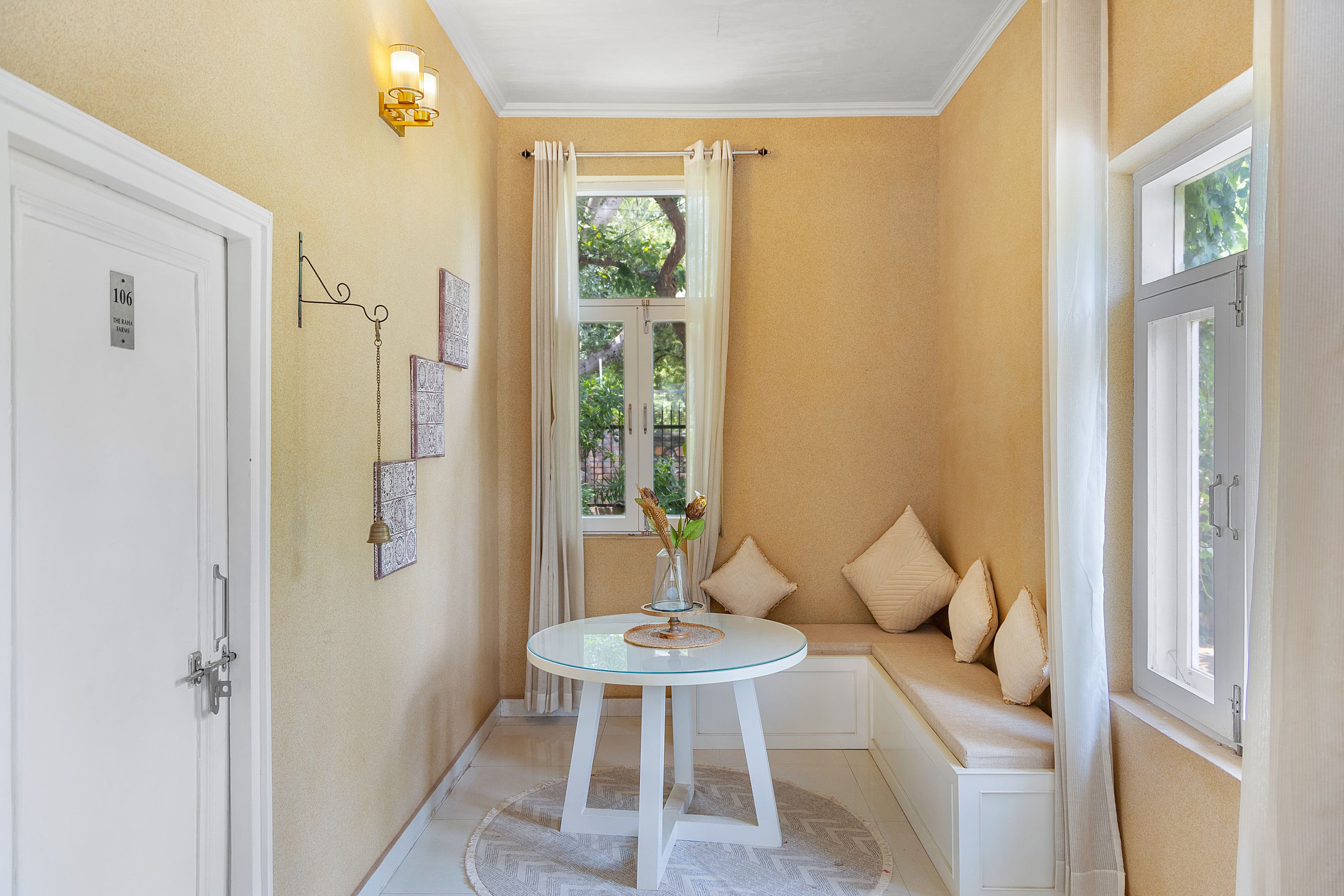 Raha Farms | 2-BHK Pet-friendly Retreat with a Garden, Shared pool, Restaurant, Library, & Game zone - Image 21