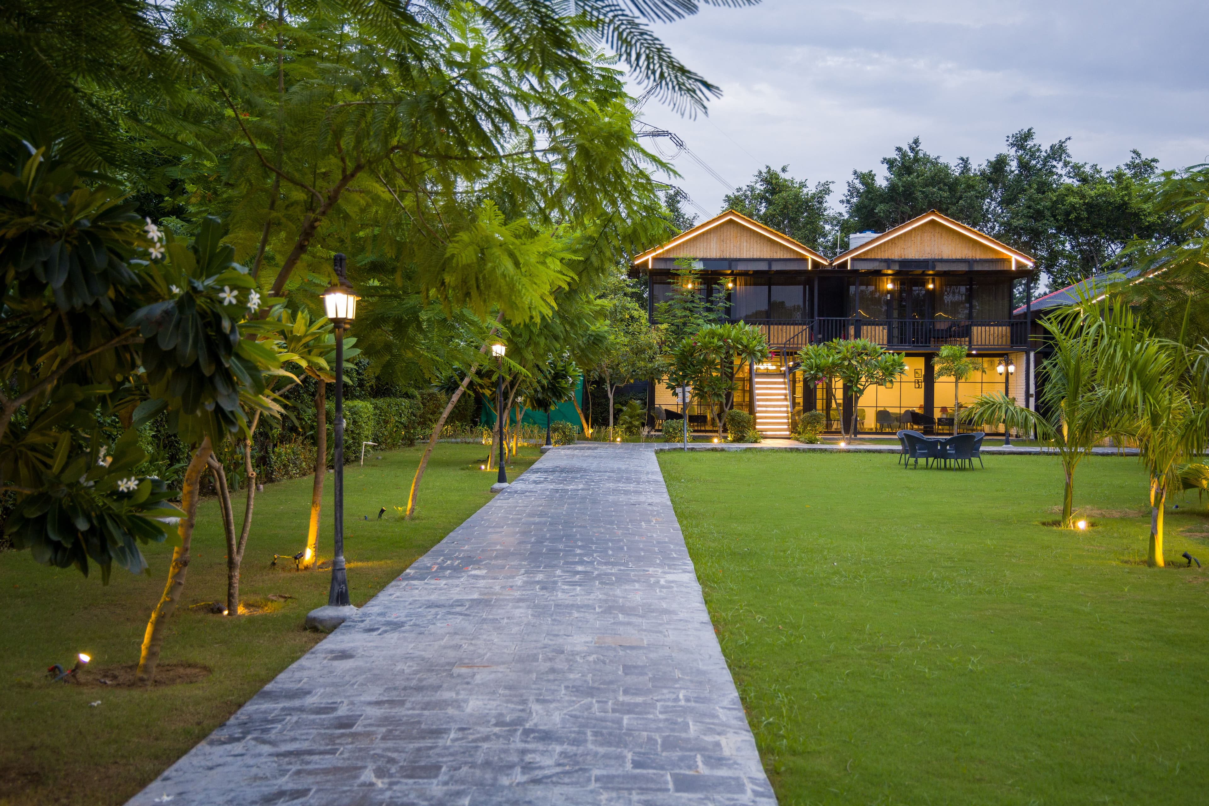 Raha Farms | 1 Duplex on 5.5-Acre Land With Shared Pool, Restro, Game Zone & Library - Image 3