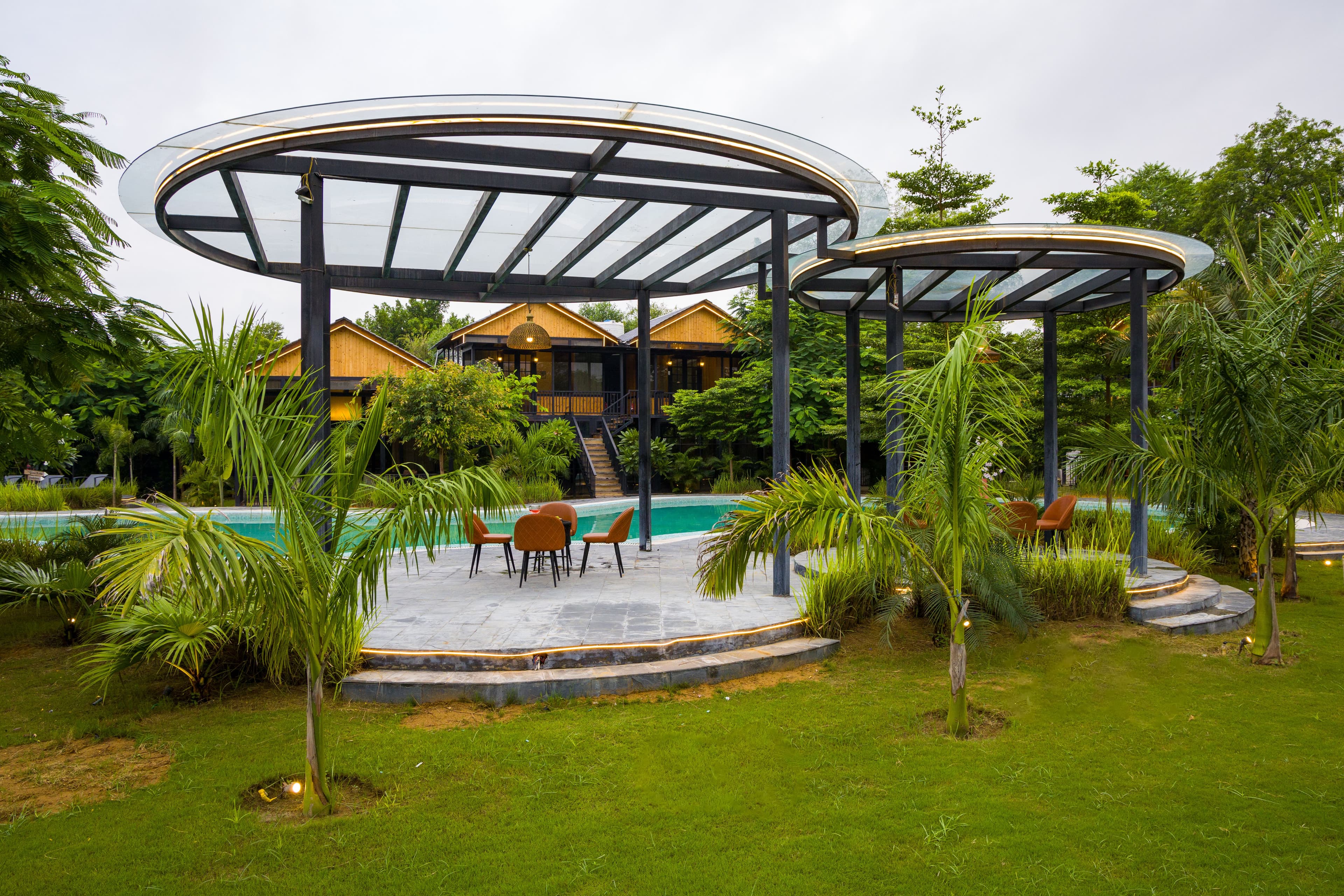 Raha Farms | 1 Duplex on 5.5-Acre Land With Shared Pool, Restro, Game Zone & Library - Image 9
