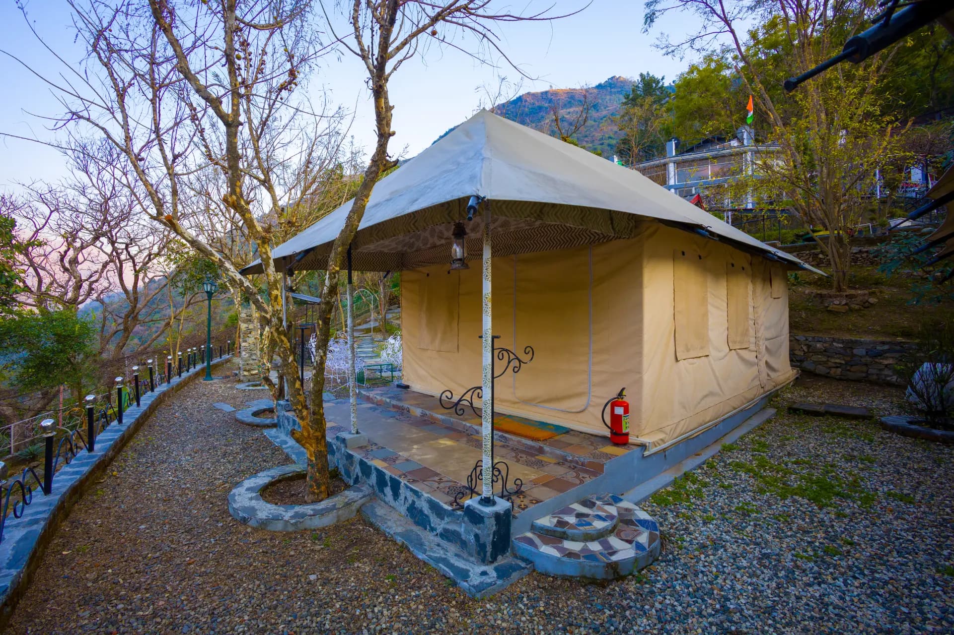Zephyr Classic Tent | Hillview Haven With Pool, Gym & Restaurant - Image 31