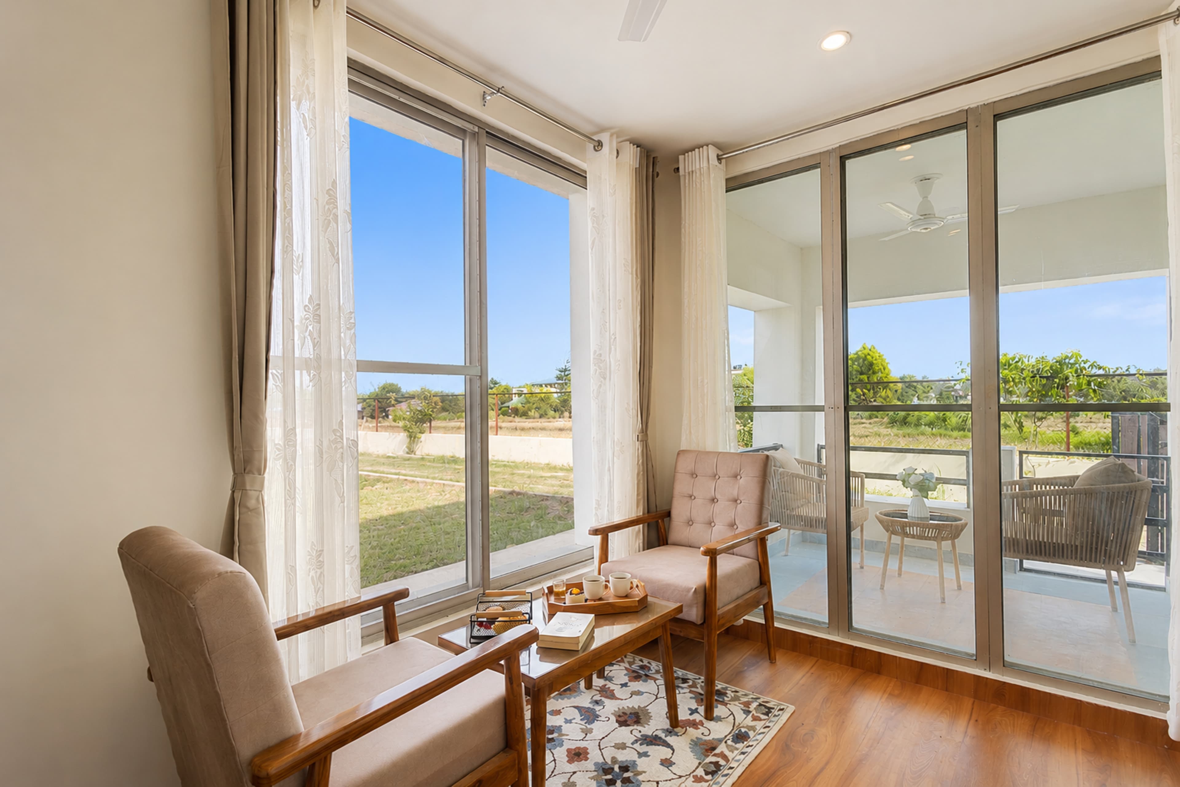 Dhela Jungle Retreat Pebble | Pet- Friendly Suite in a Mini Resort with Shared Pool Near Jhirna Safari Zone  - Image 20