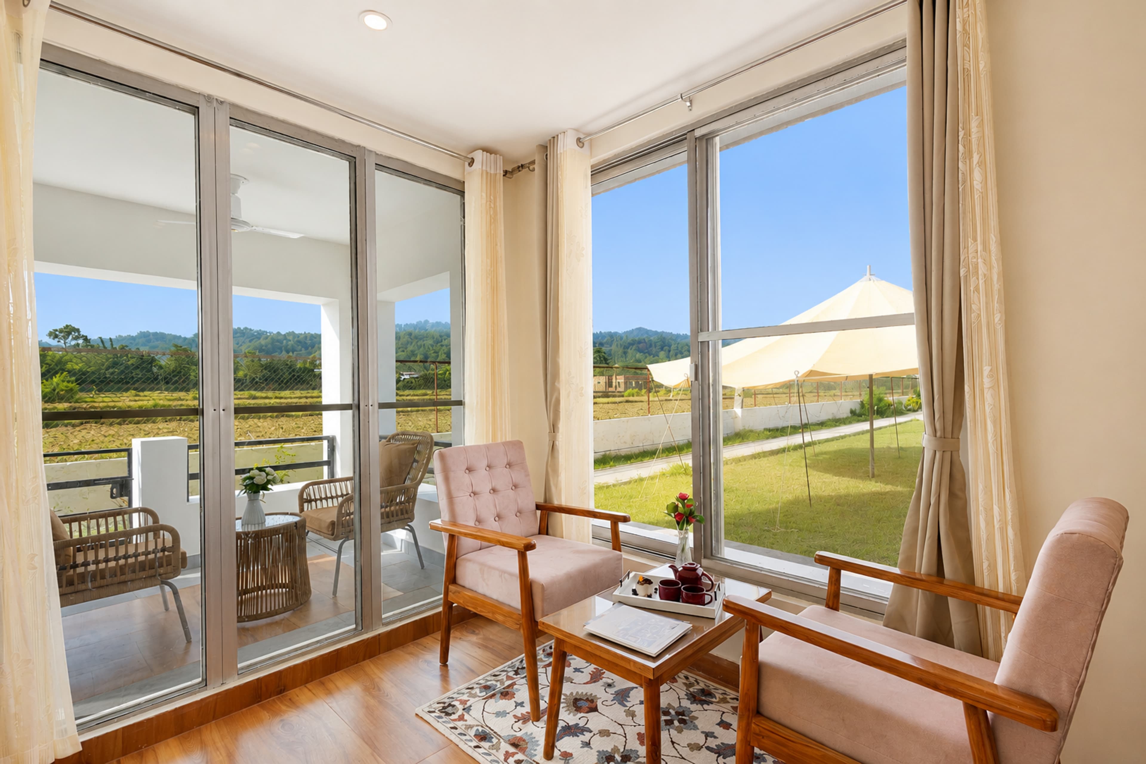 Dhela Jungle Retreat Pebble | Pet- Friendly Suite in a Mini Resort with Shared Pool Near Jhirna Safari Zone  - Image 27