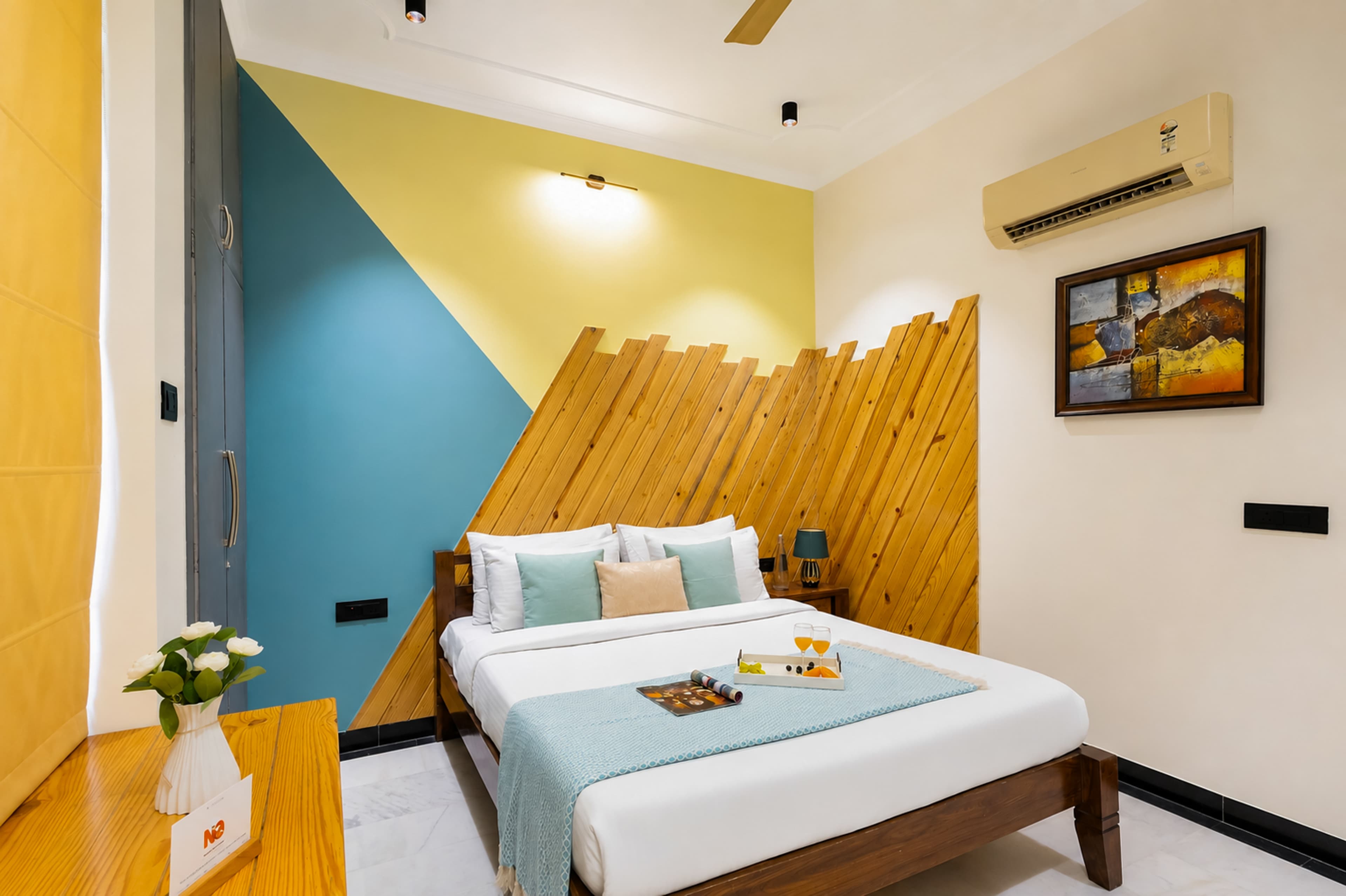 Autum Villa | Pet-friendly 4-BHK Villa with Private pool with rain curtain, Game Zone, Indoor Bar and Garden - Image 11