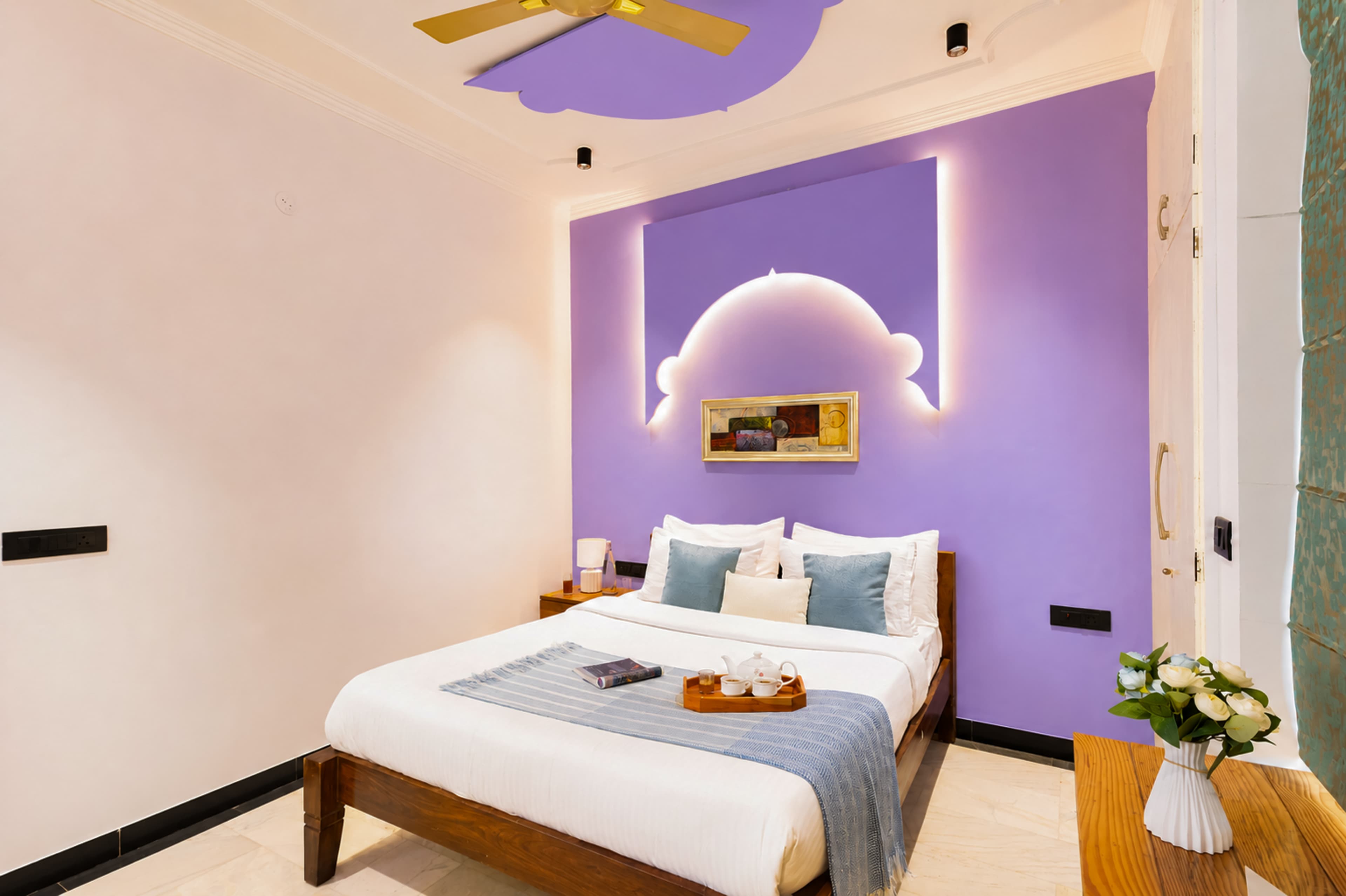 Autum Villa | Pet-friendly 4-BHK Villa with Private pool with rain curtain, Game Zone, Indoor Bar and Garden - Image 31