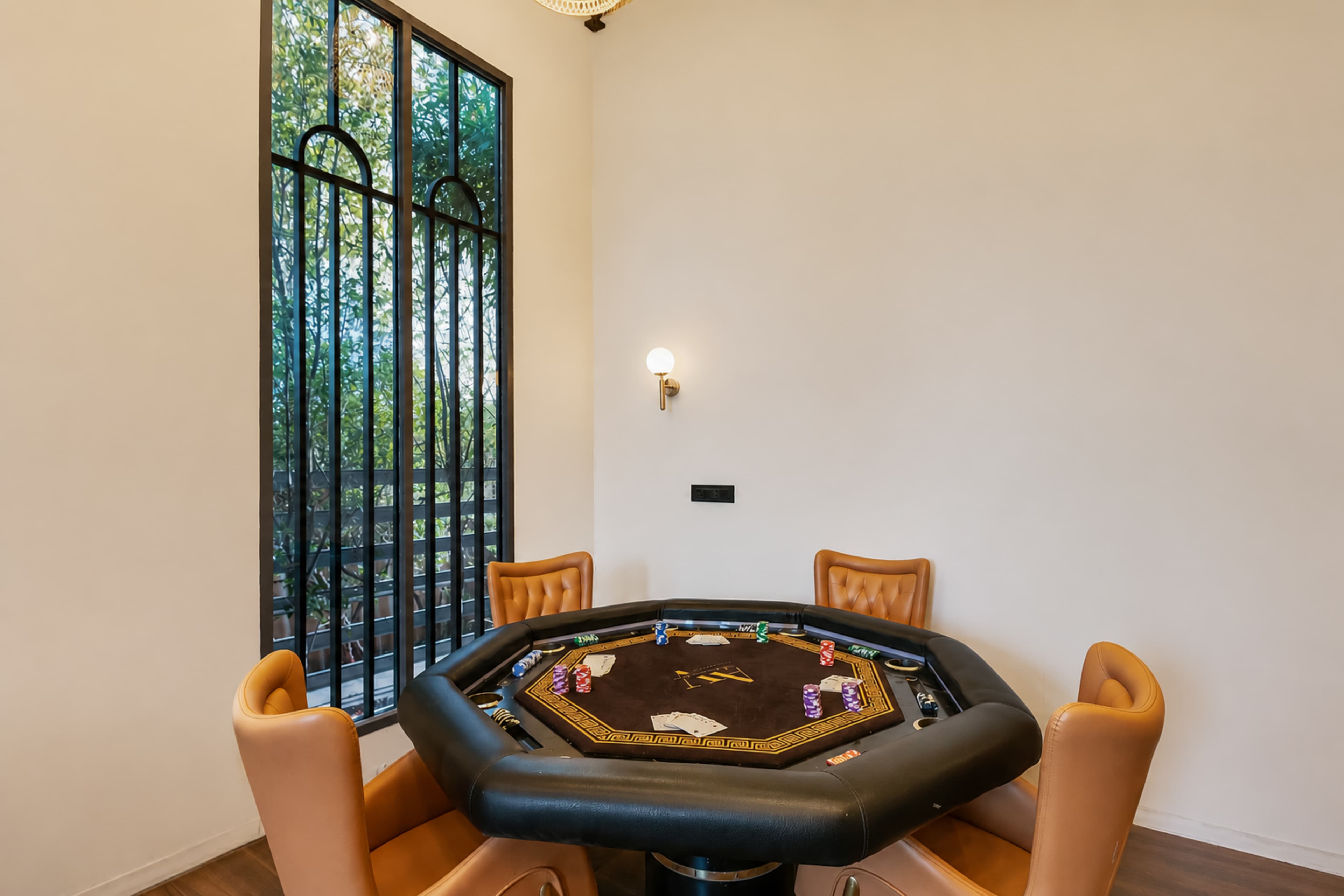 Autum Villa | Pet-friendly 4-BHK Villa with Private pool with rain curtain, Game Zone, Indoor Bar and Garden - Image 26
