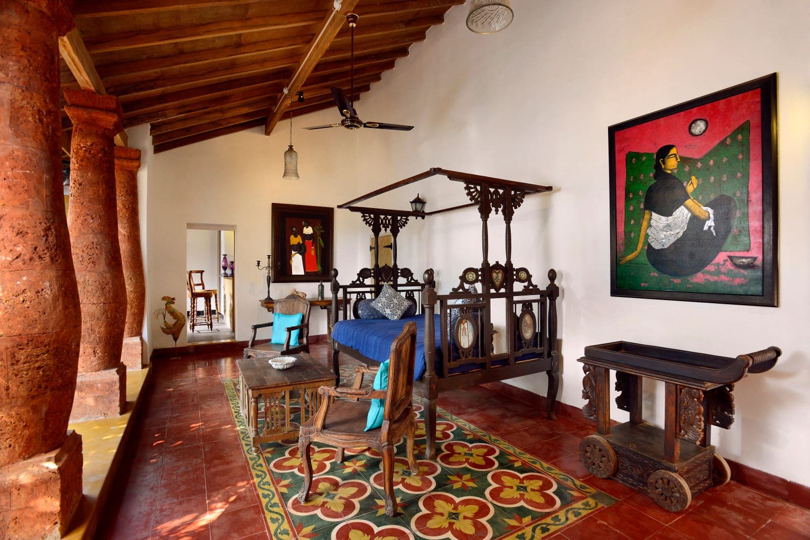 Terra Rosa | Portuguese-styled 4-BHK Villa With Private Pool, Garden, Veranda & Sit-out Area - Image 9