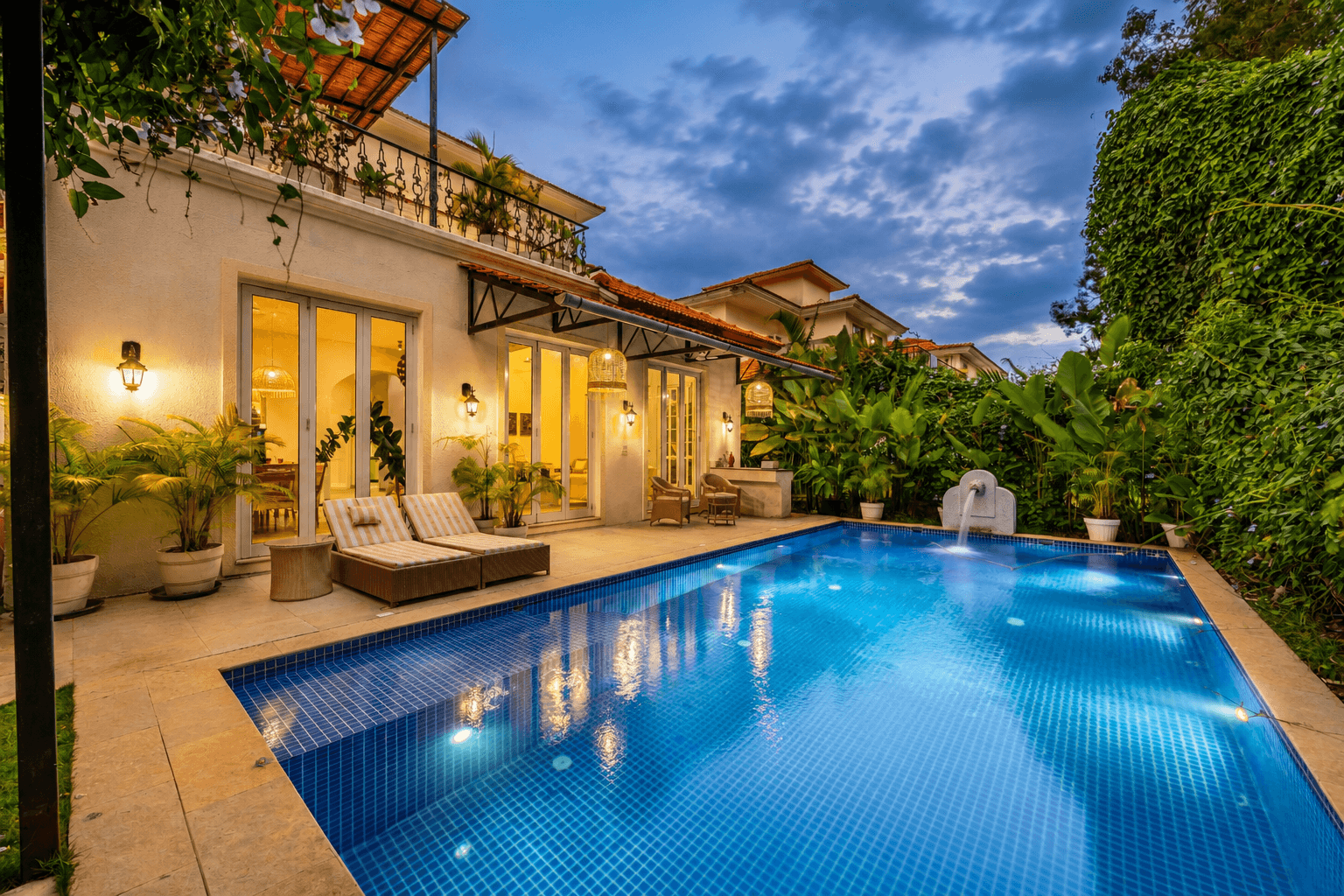 Elysium Villa | Portuguese-Inspired 3-BHK Villa With Jacuzzi, Pool & Gazebo near Vagator Beach - Image 1