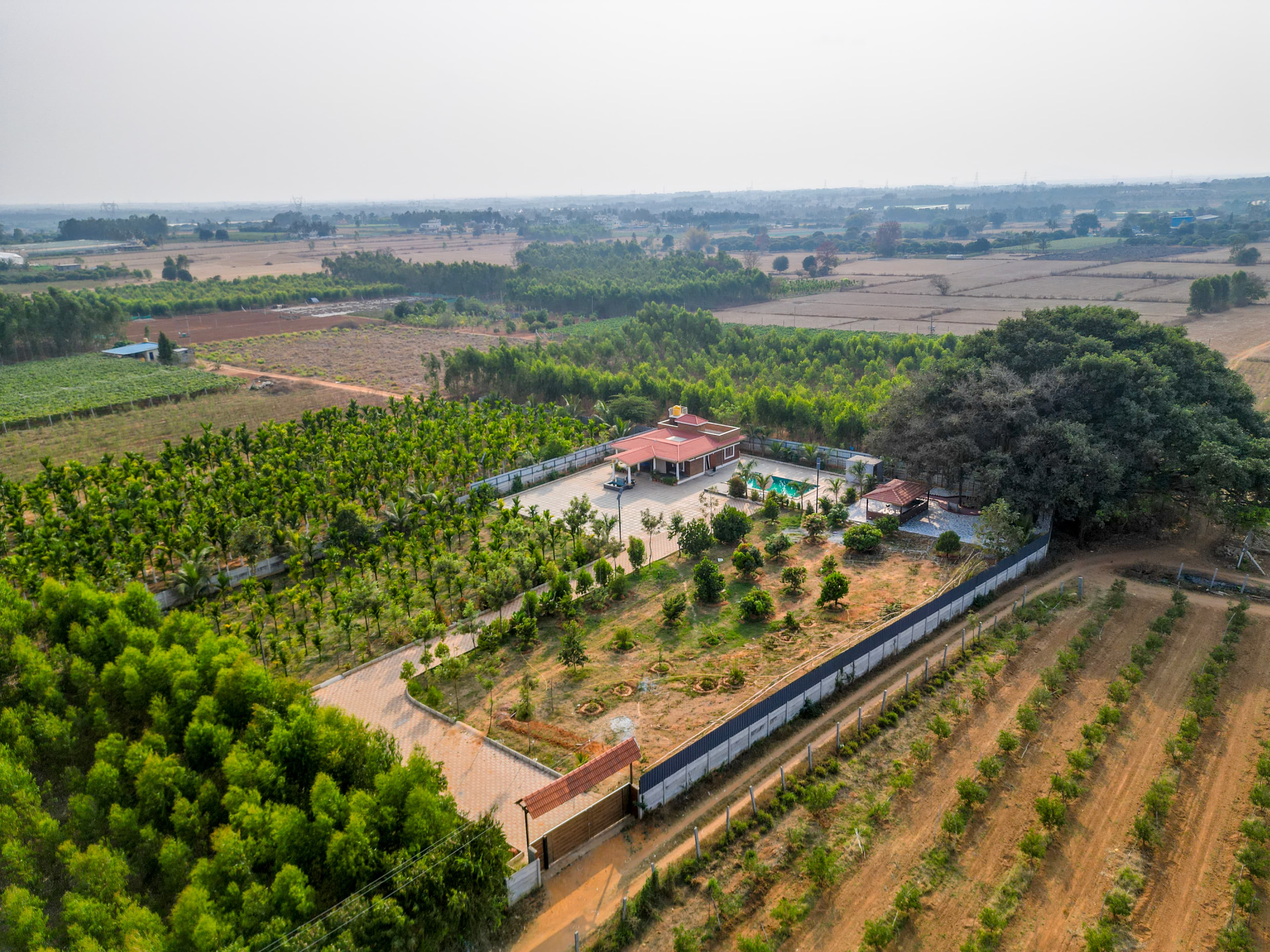 Courtyard Banyan | Rustic 2-BHK Pet-friendly Villa with Pool, Gazebo Amid Banyan Trees | Near Nandi Hills - Image 30