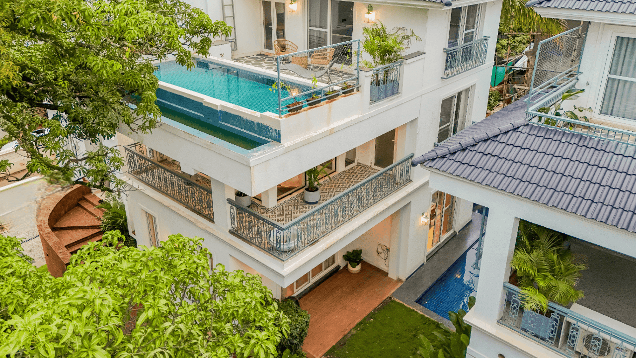 Purple Coral | Luxe 5-BHK Villa With Two Private Pools & Lift Near Chapora Fort - Image 50