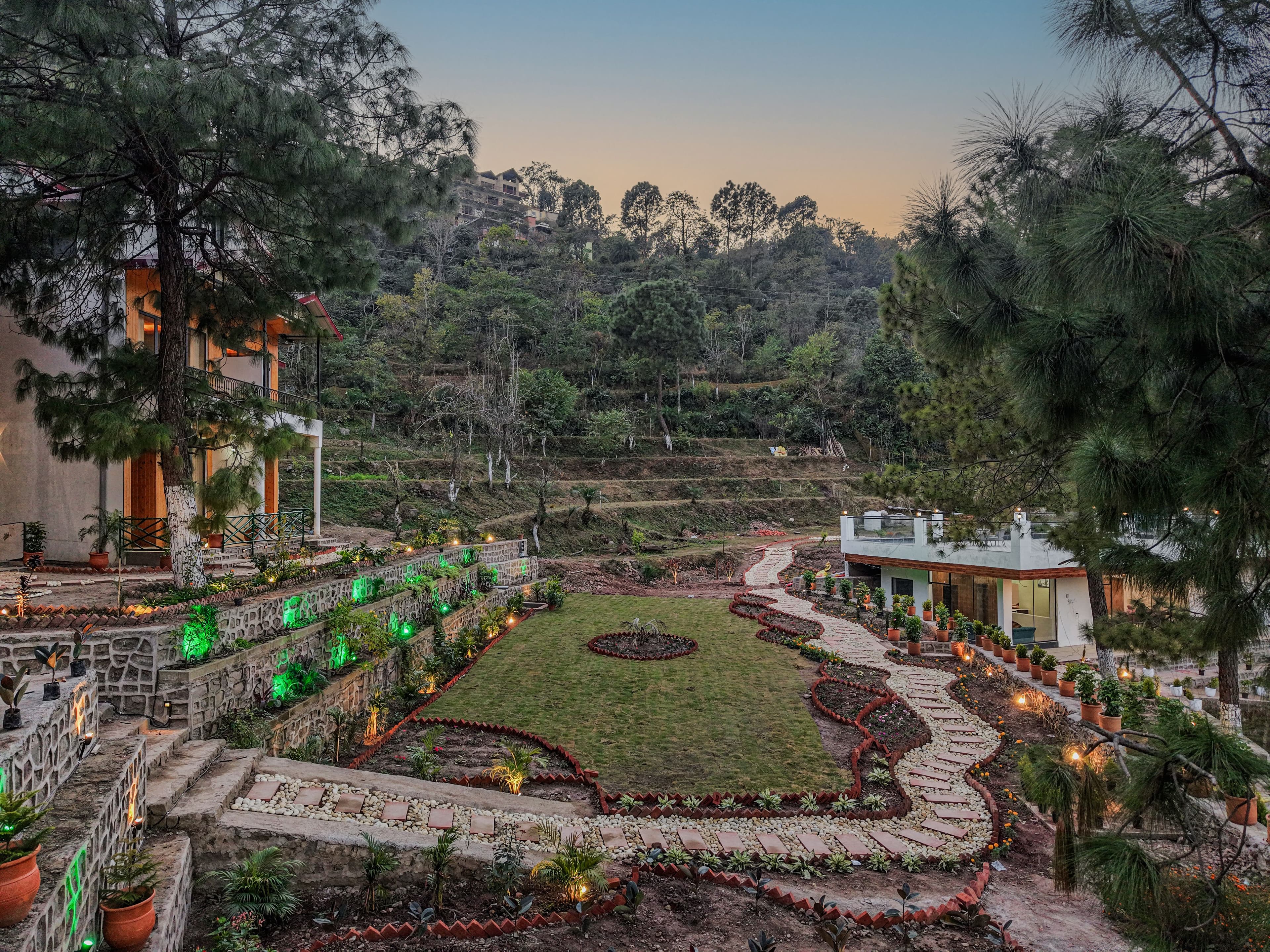 Pine View Resort | Pet-friendly Hilltop 1-Suite With Garden-Facing Balcony, Rooftop lounge, Restro & Game Zone - Image 5