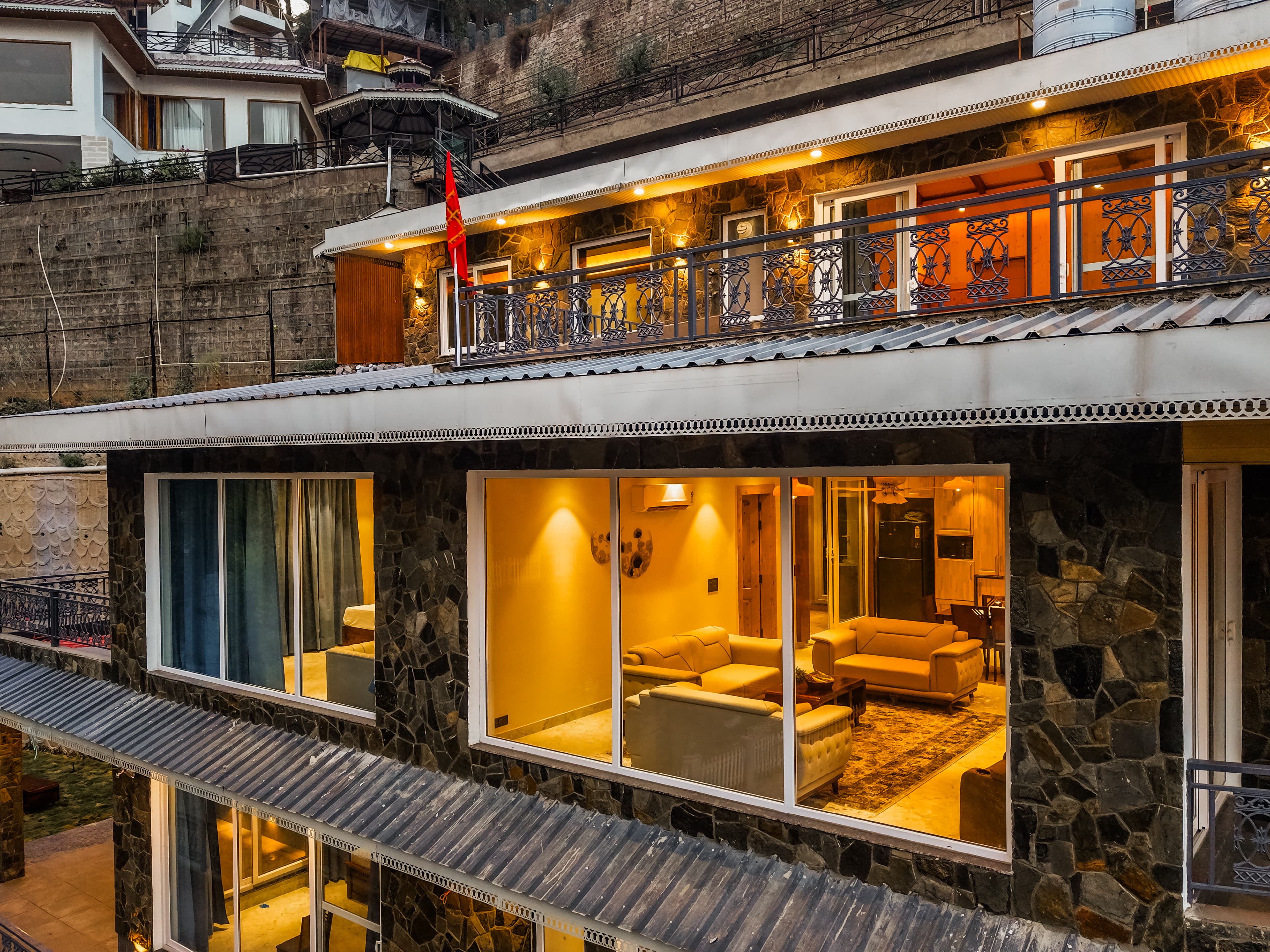 Bask and Blessings Mist | Pet-Friendly Suite With Private Scenic Balcony, Shared Jacuzzi, Spa, Garden & Gazebo - Image 1