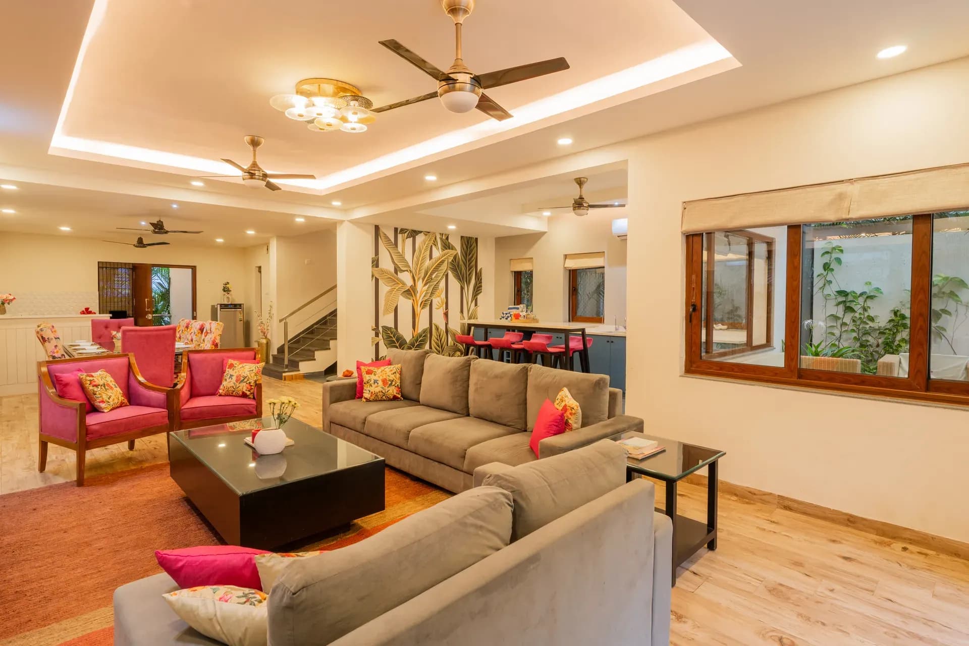 Villa Anasa | 4-BHK | Pvt Pool | Garden | Outdoor Sitting Area - Image 16