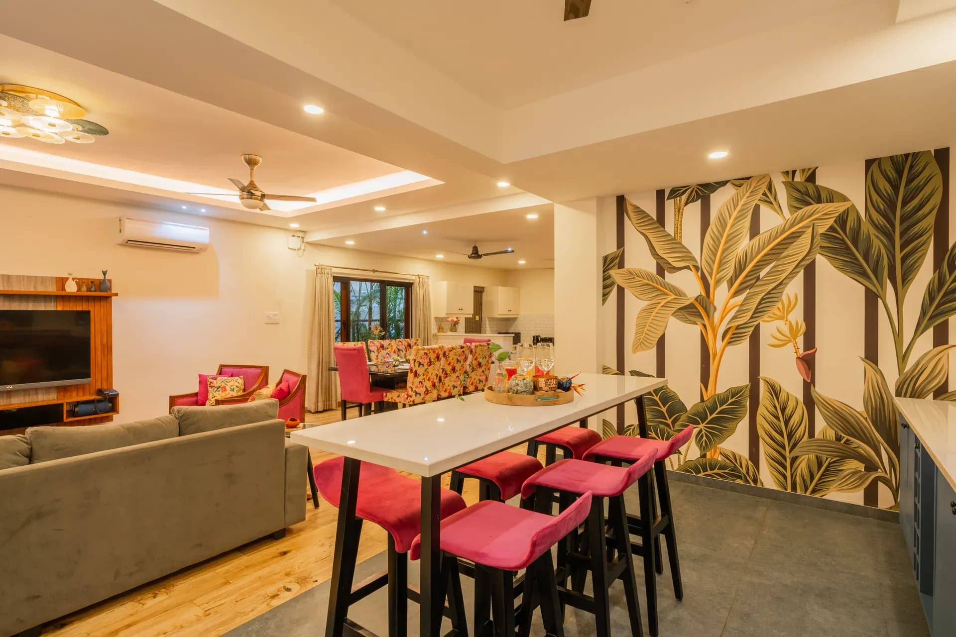 Villa Anasa | 4-BHK | Pvt Pool | Garden | Outdoor Sitting Area - Image 23