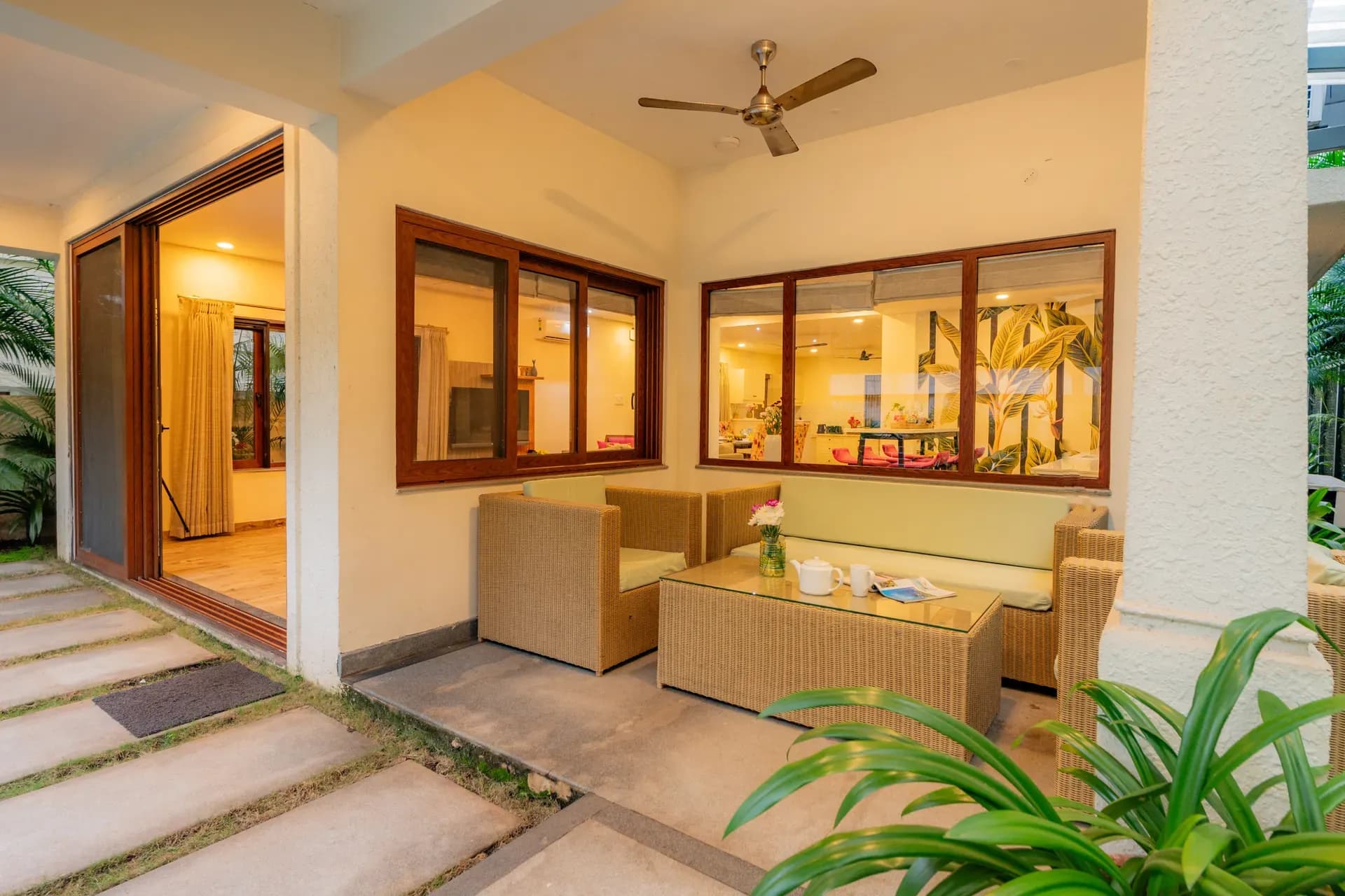 Villa Anasa | 4-BHK | Pvt Pool | Garden | Outdoor Sitting Area - Image 3