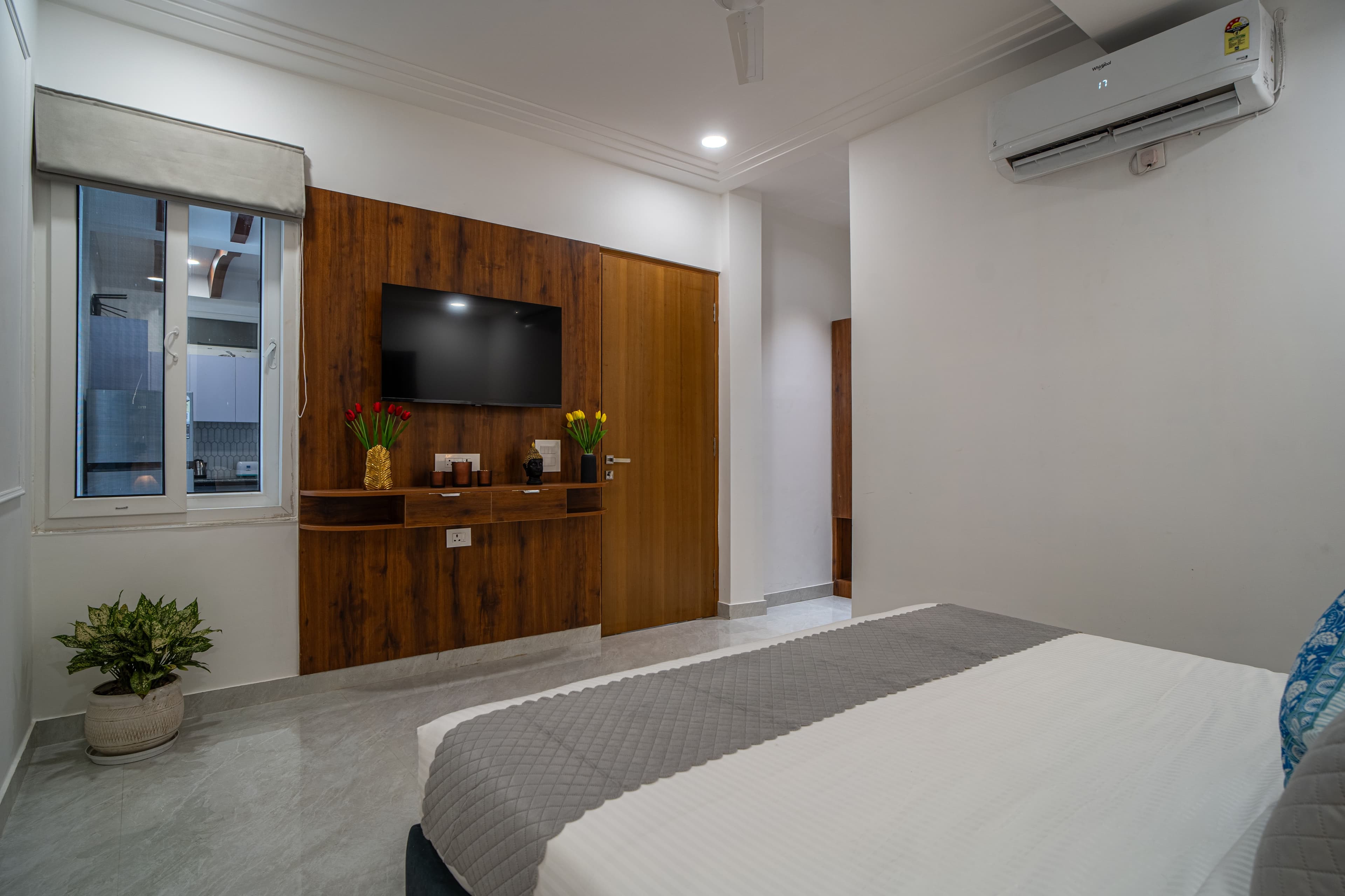 Udgam Vilas 3-BHK With Jacuzzi | Pet-friendly Hillside Apartment With Lift Near Robber’s Cave - Image 28