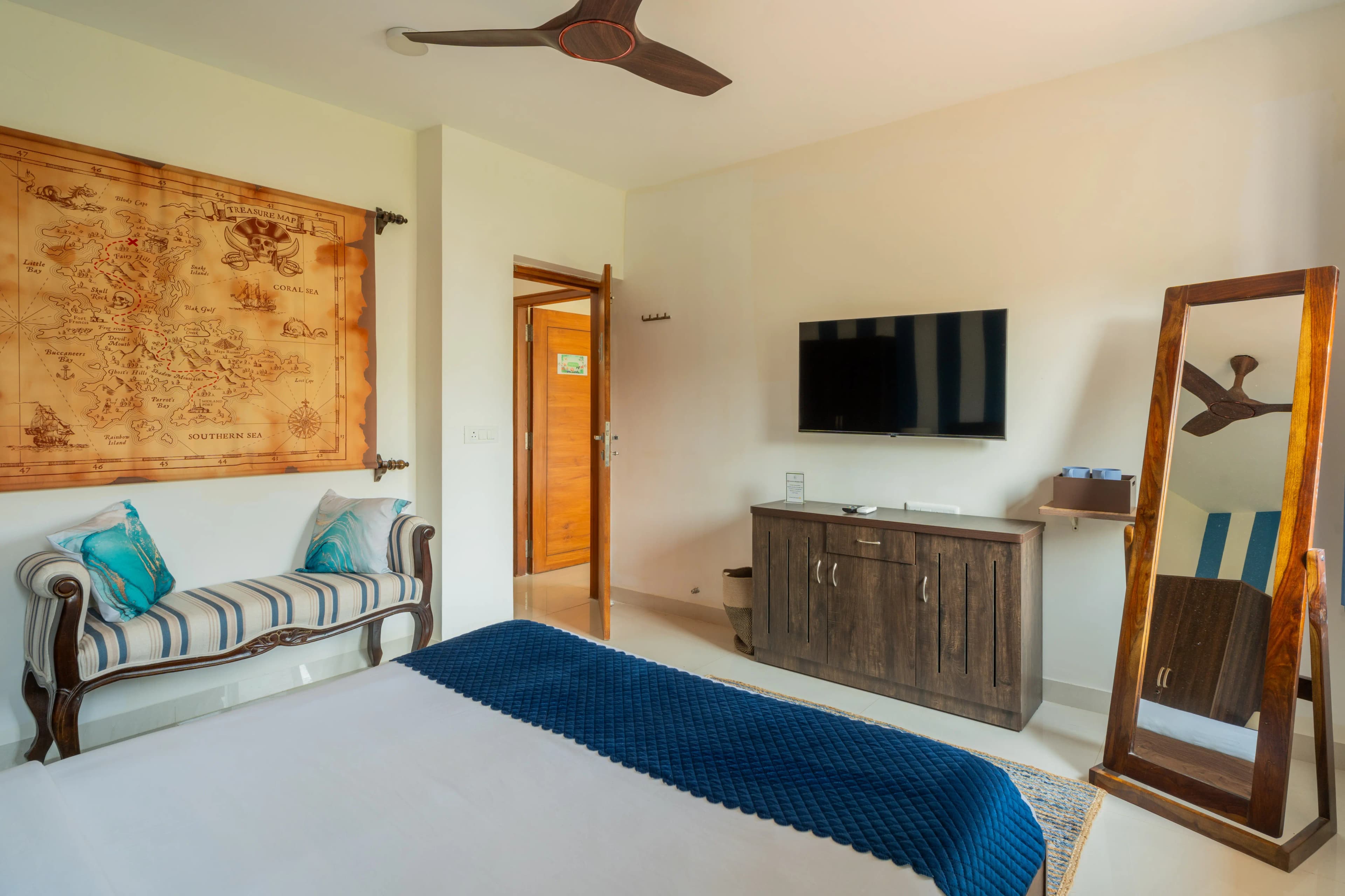 Cavalo Marinho | 3-BHK Boho Retreat with Private Pool & Club House - Image 41