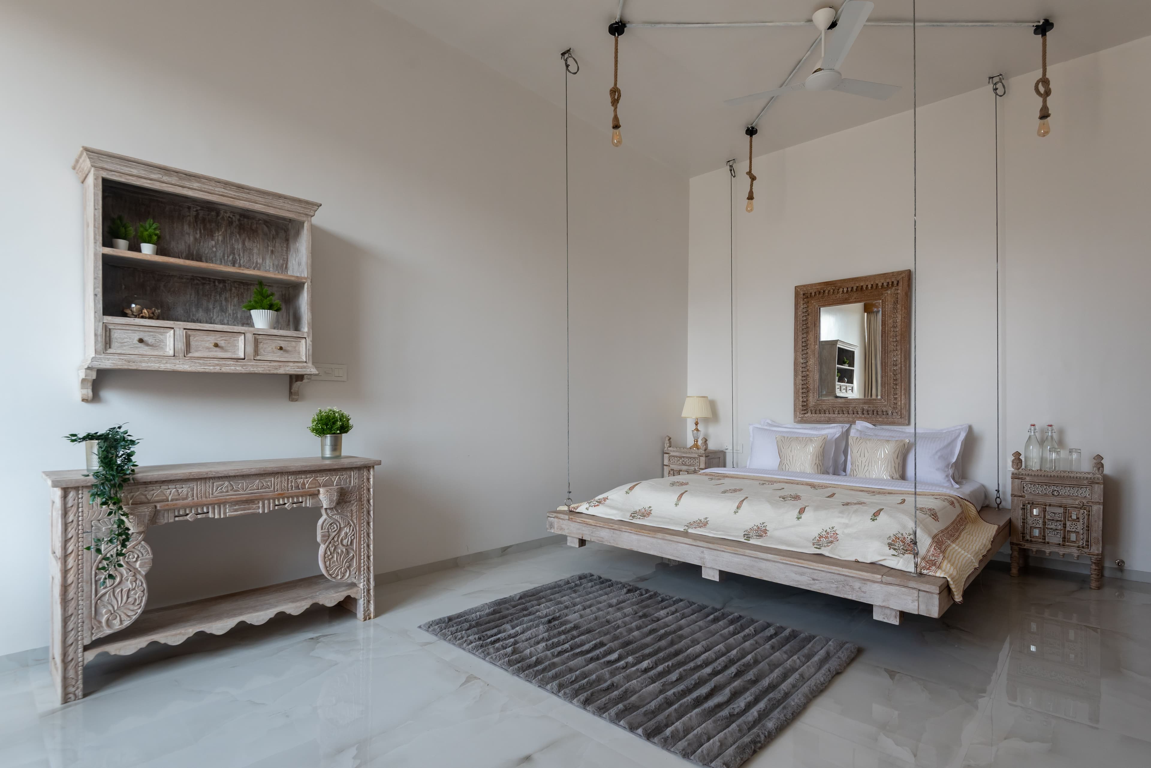 White House |  3-BHK Villa With panoramic Hill Views, Glass Room, Outdoor Pool & Dam nearby - Image 17