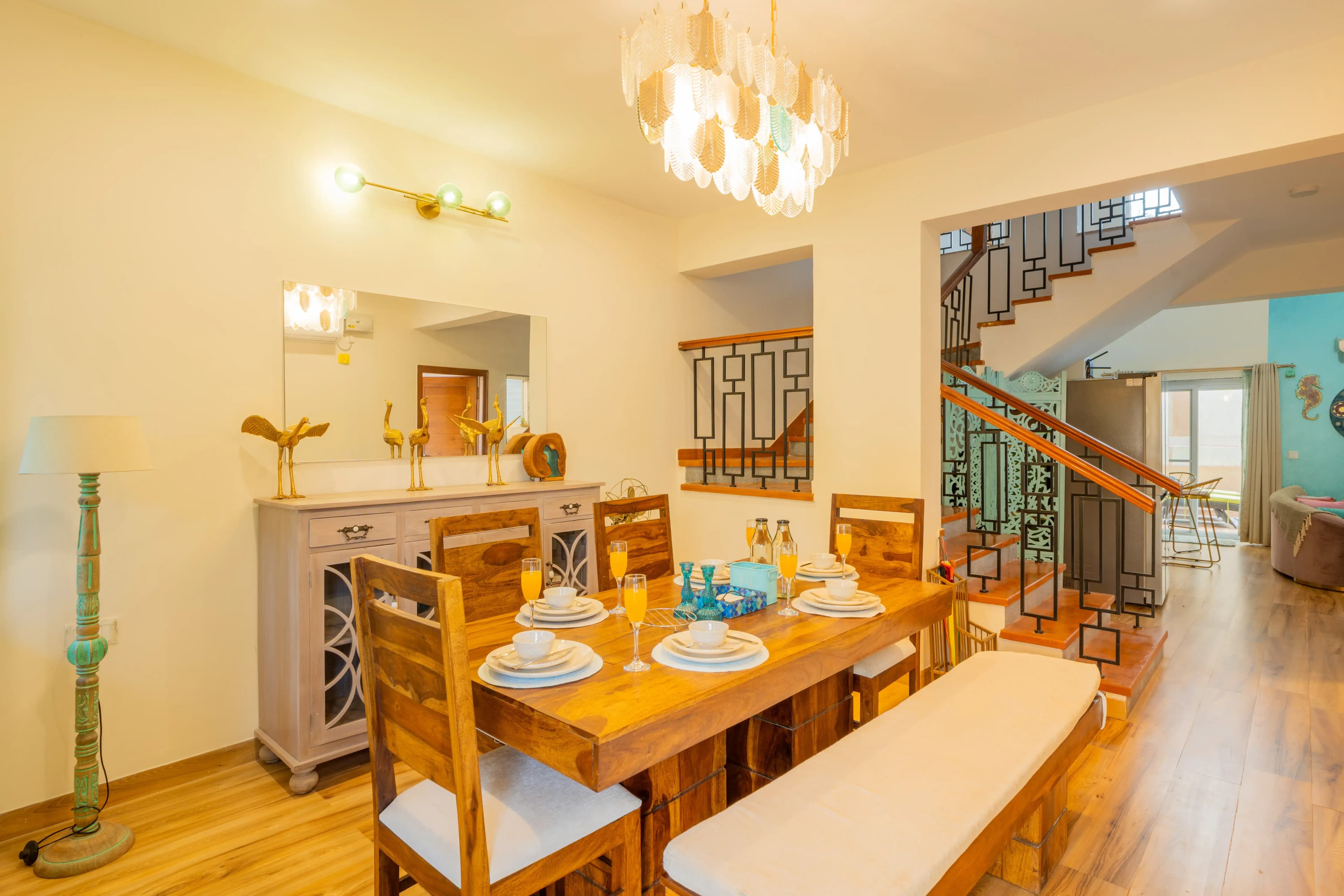 Cavalo Marinho | 3-BHK Boho Retreat with Private Pool & Club House - Image 32