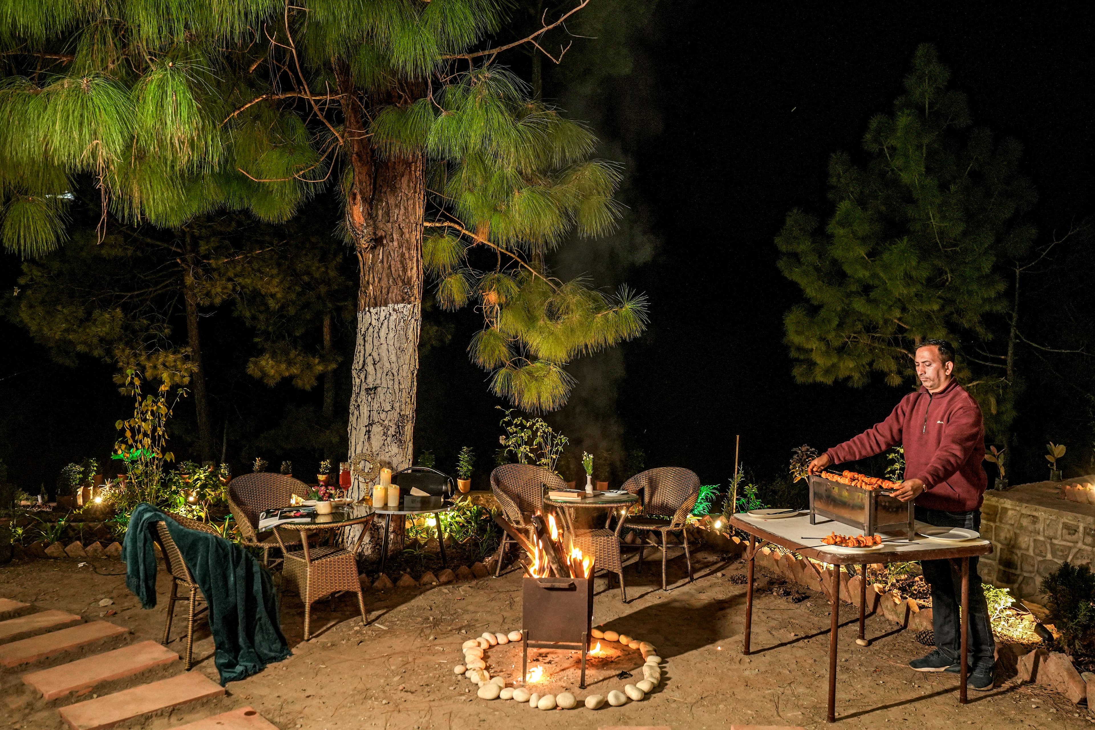 Pine View Resort | Pet-friendly Hilltop 1-Suite With Garden-Facing Balcony, Rooftop lounge, Restro & Game Zone - Image 8