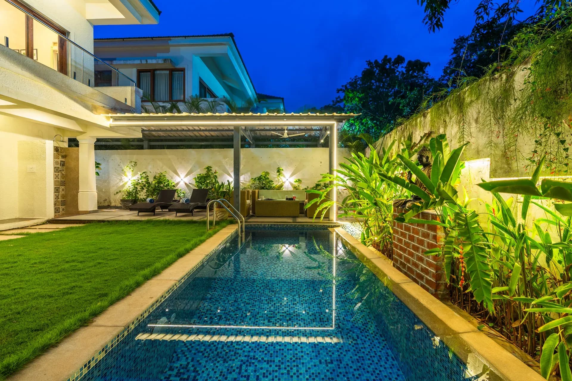 Azalea | Pet-friendly 3-BHK Villa With Private Pool, Garden & Bar - Image 1