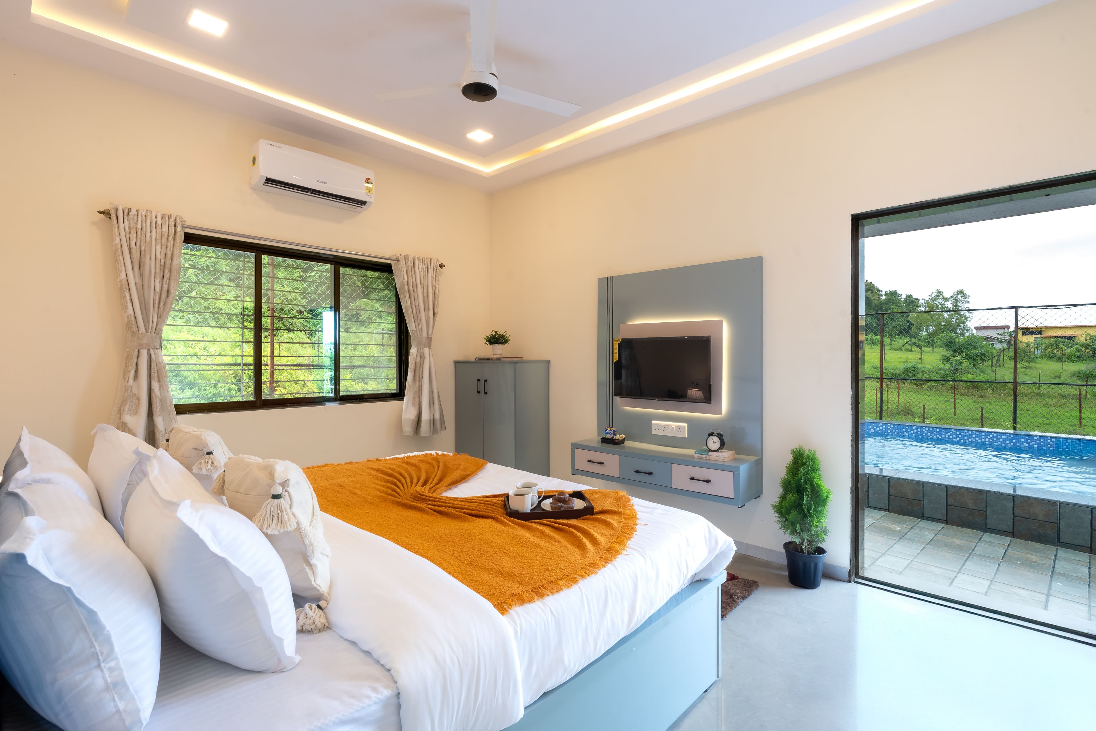 The Fernstead | Hillview 4-BHK Villa With Private Pool & Terrace; Near Major Beaches - Image 33