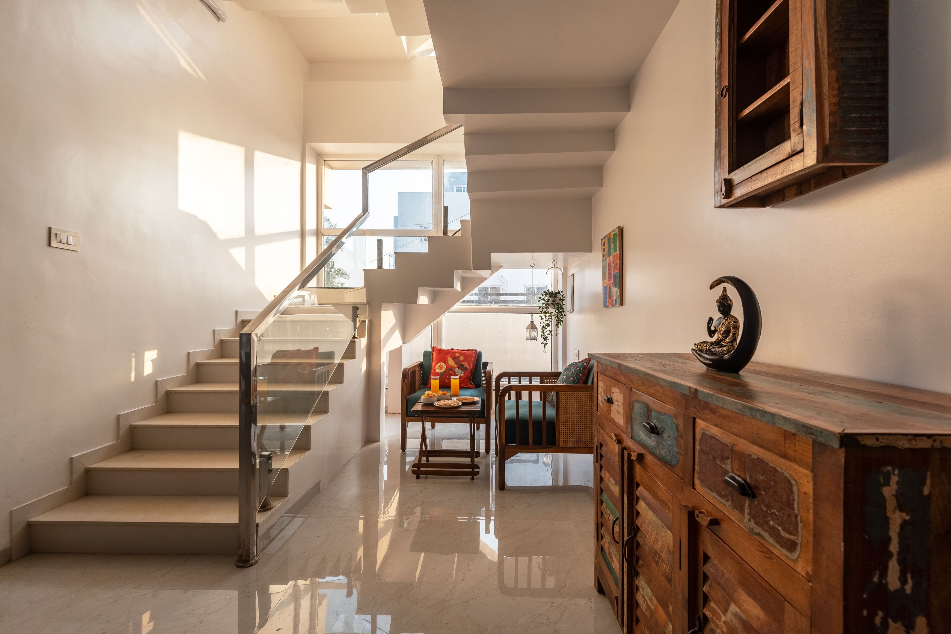 White House |  3-BHK Villa With panoramic Hill Views, Glass Room, Outdoor Pool & Dam nearby - Image 6