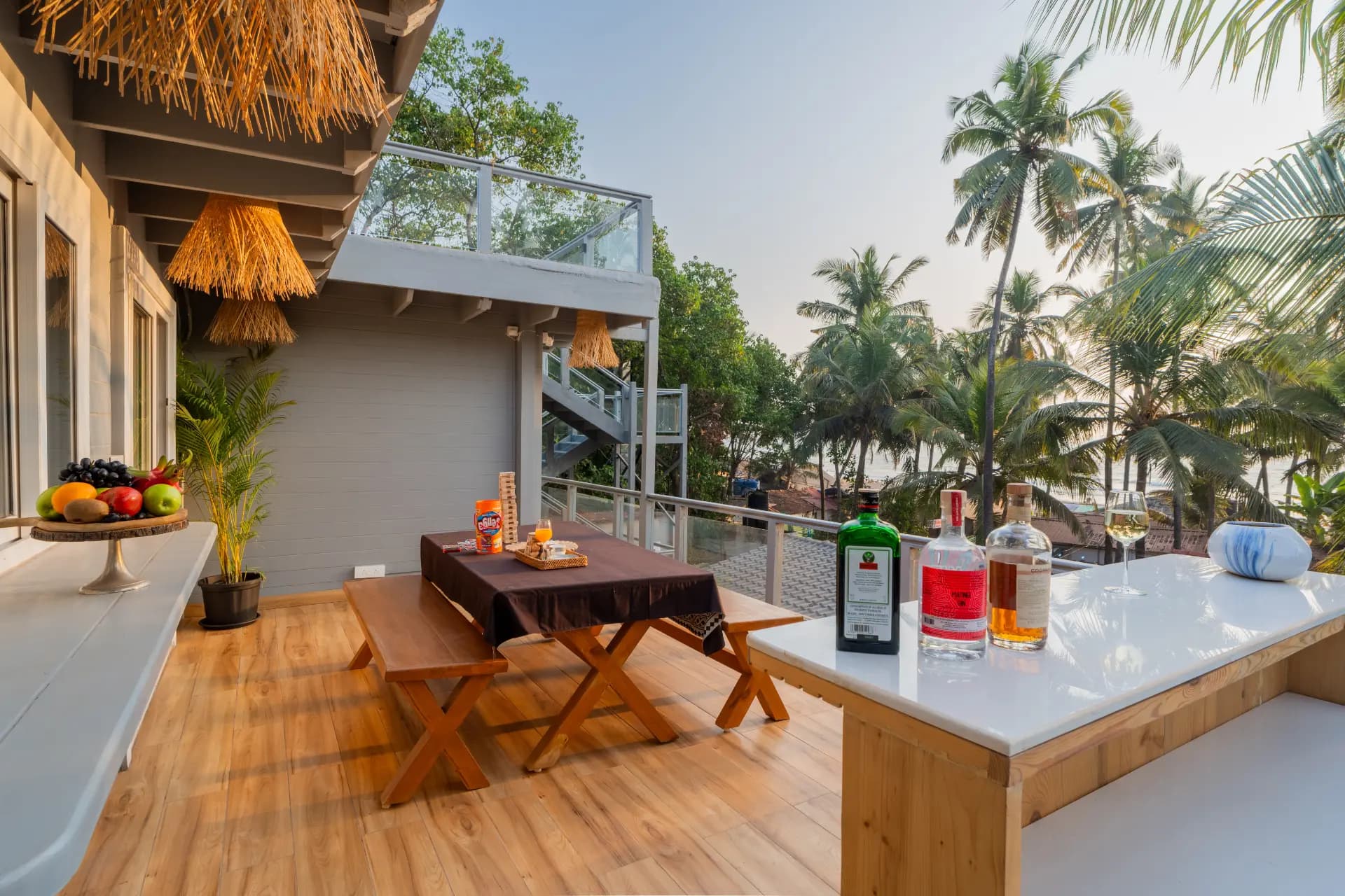 House of Neptune | 3-BHK Cottage  with Gazebo & Bar | 10 mtrs from Ashwem Beach - Image 23