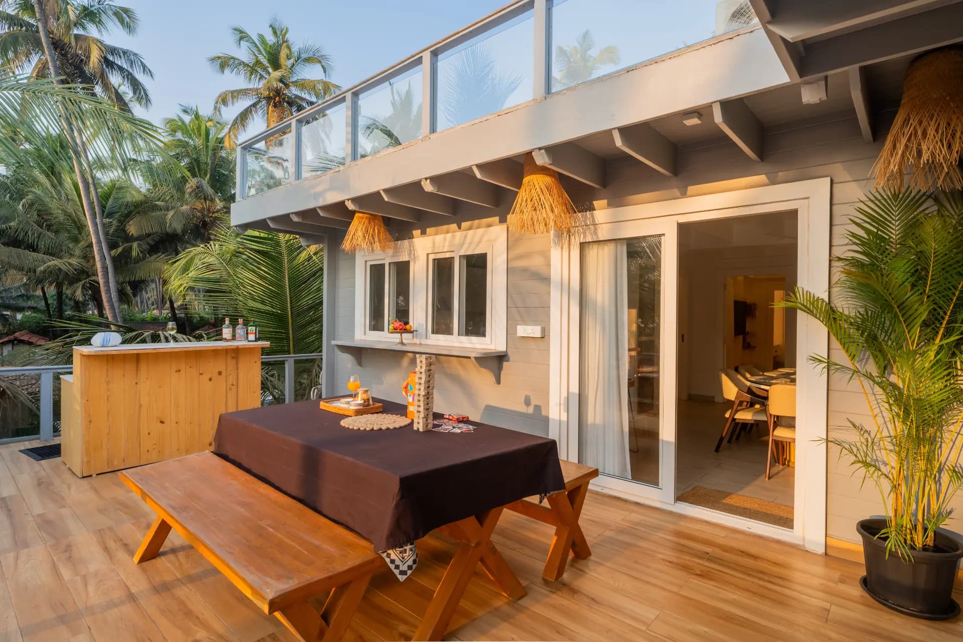 House of Neptune | 3-BHK Cottage  with Gazebo & Bar | 10 mtrs from Ashwem Beach - Image 10