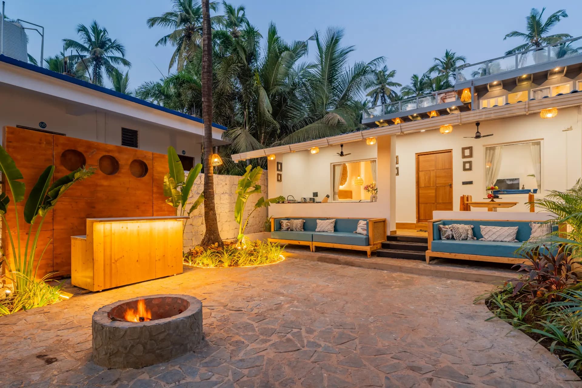 House of Neptune | 1-BHK Boutique Hut | Open Kitchen | Sit-out area | 10 Meters from Ashwem Beach - Image 35